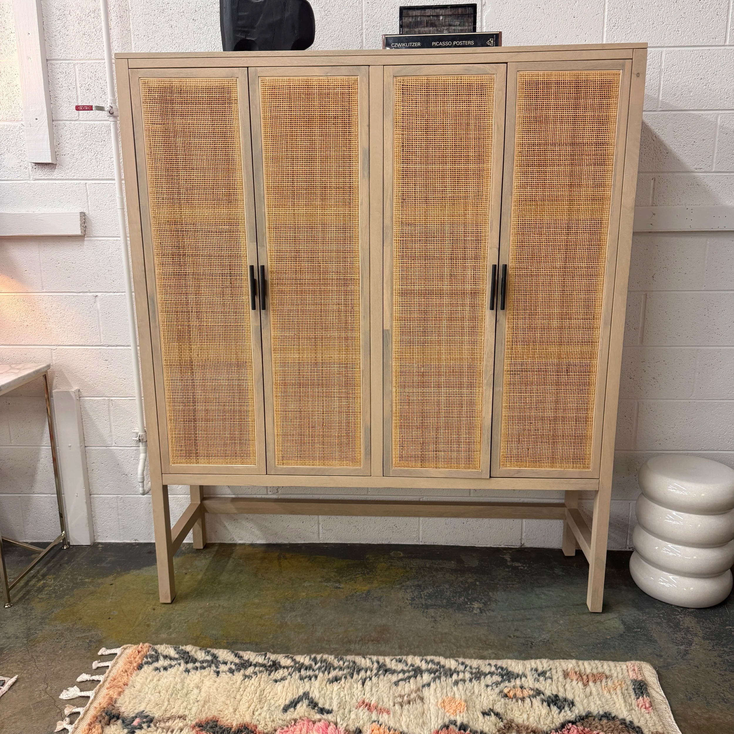 Four Hands Caprice Cabinet (59W x 17D x 69H)	