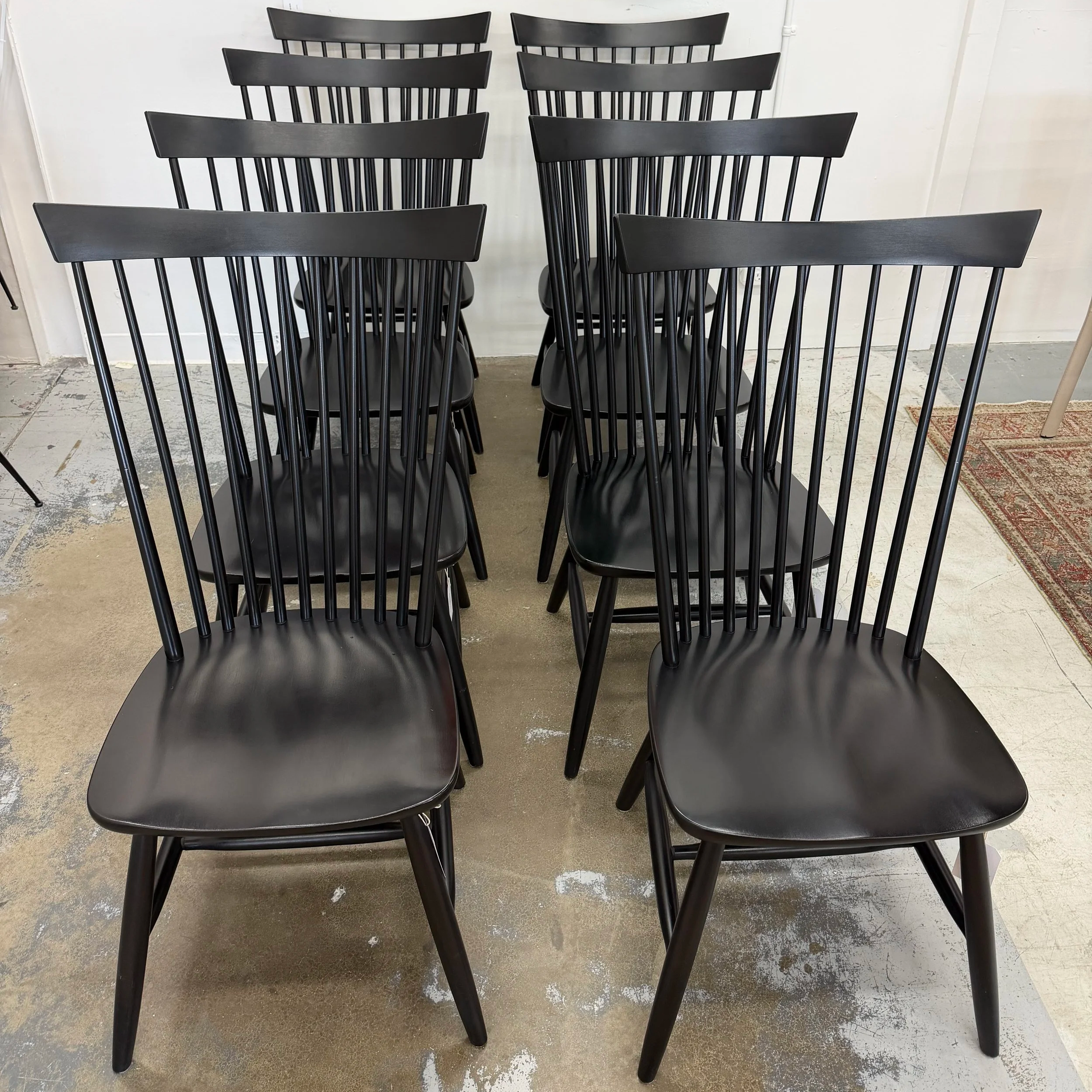 Crate & Barrel Marlow Windsor Chair (6 left) 22.75W x 21.5D x 41.5H