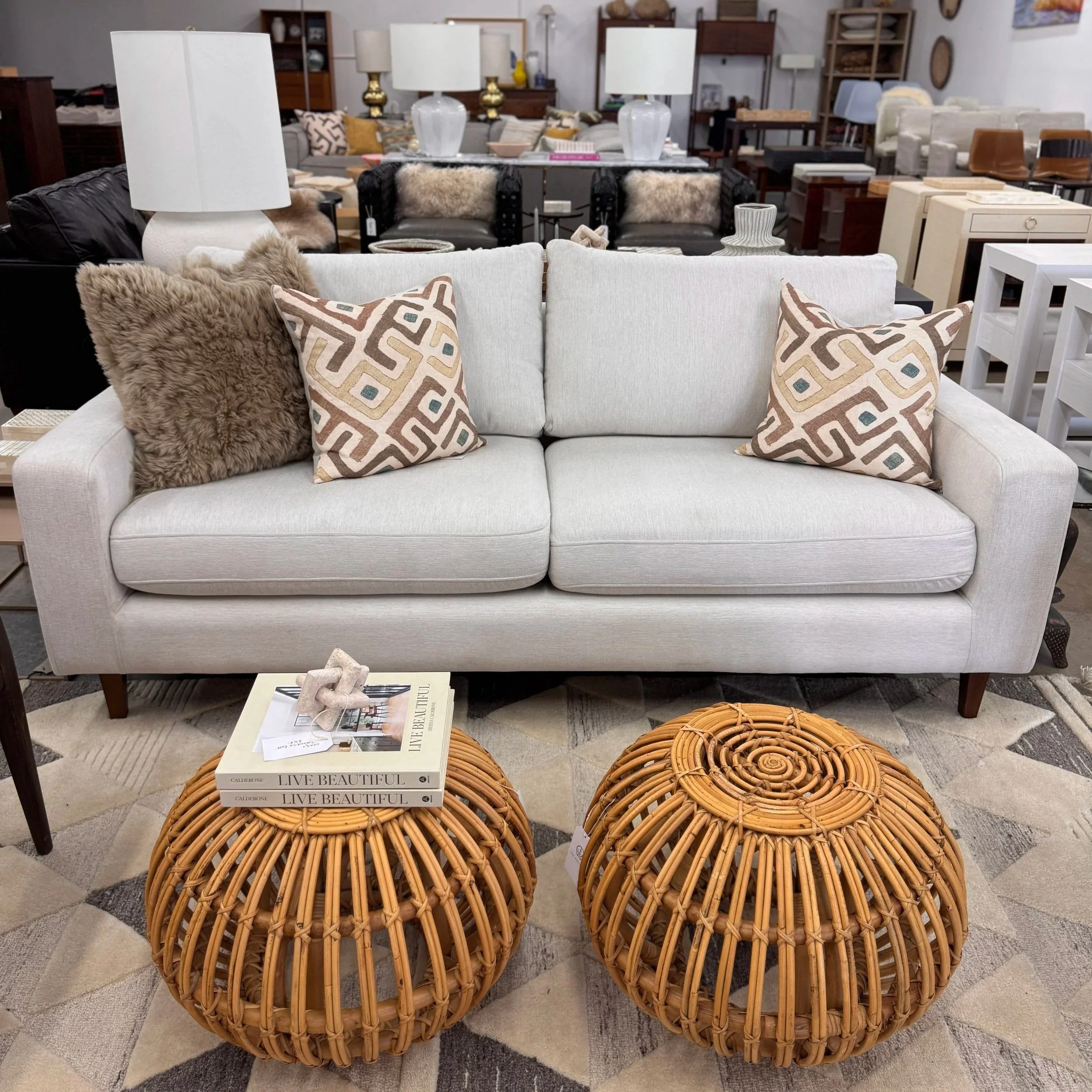 SOLD - Interior Define 2-Seater Sofa - 75W x 36D x 35H