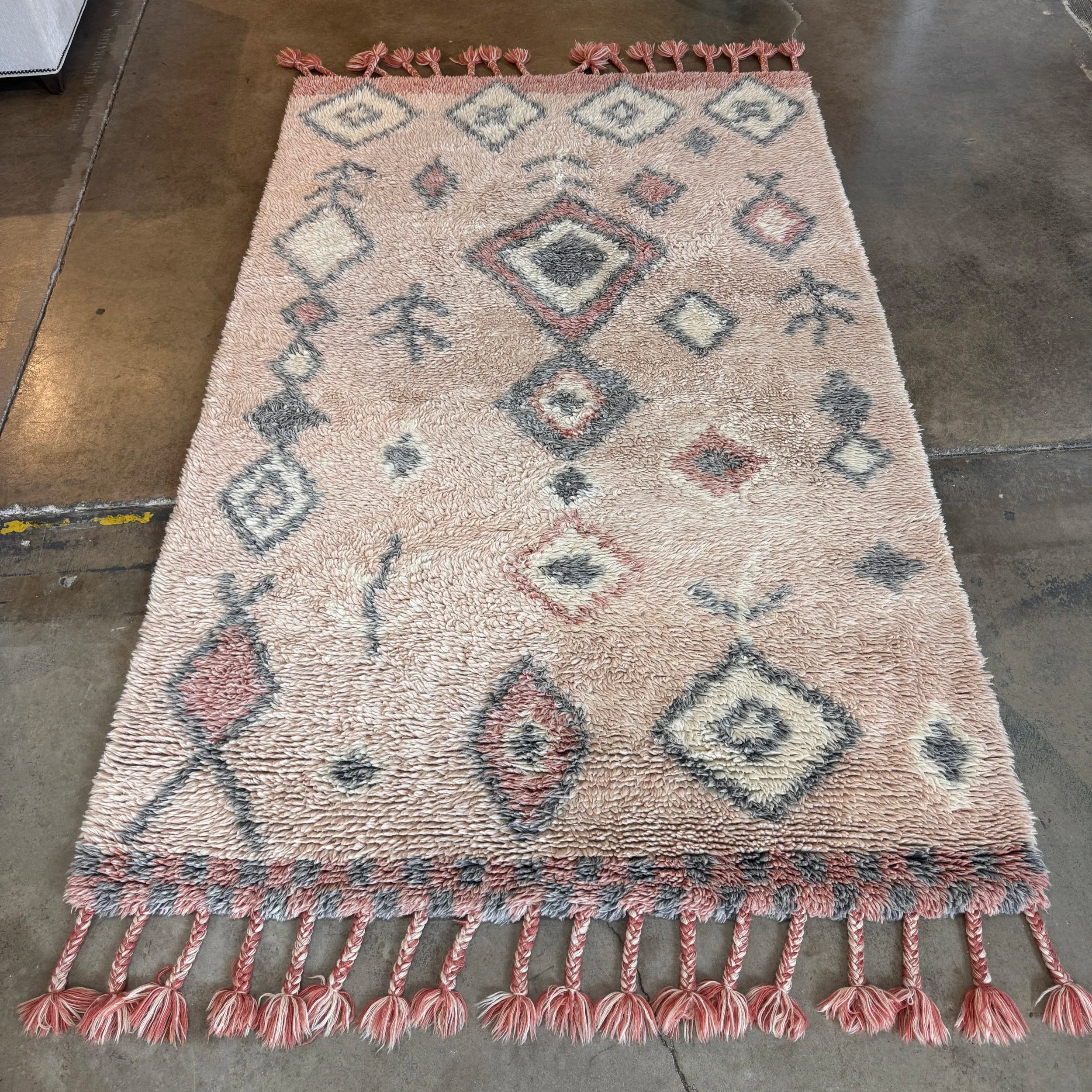 West Elm Wool Shag Rug (5' x 8')