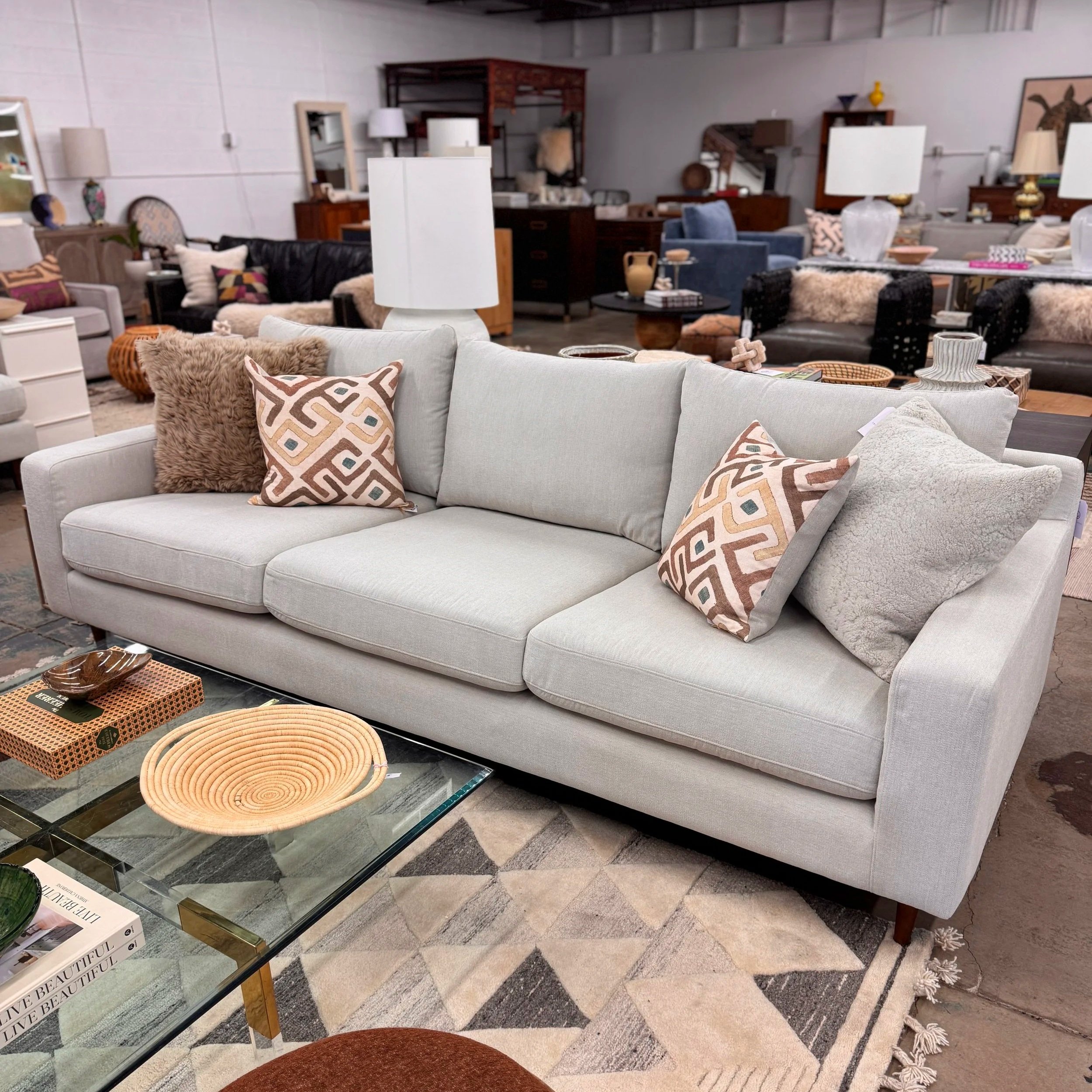 Interior Define 3-Seater Sofa - 99"W x 40"D
