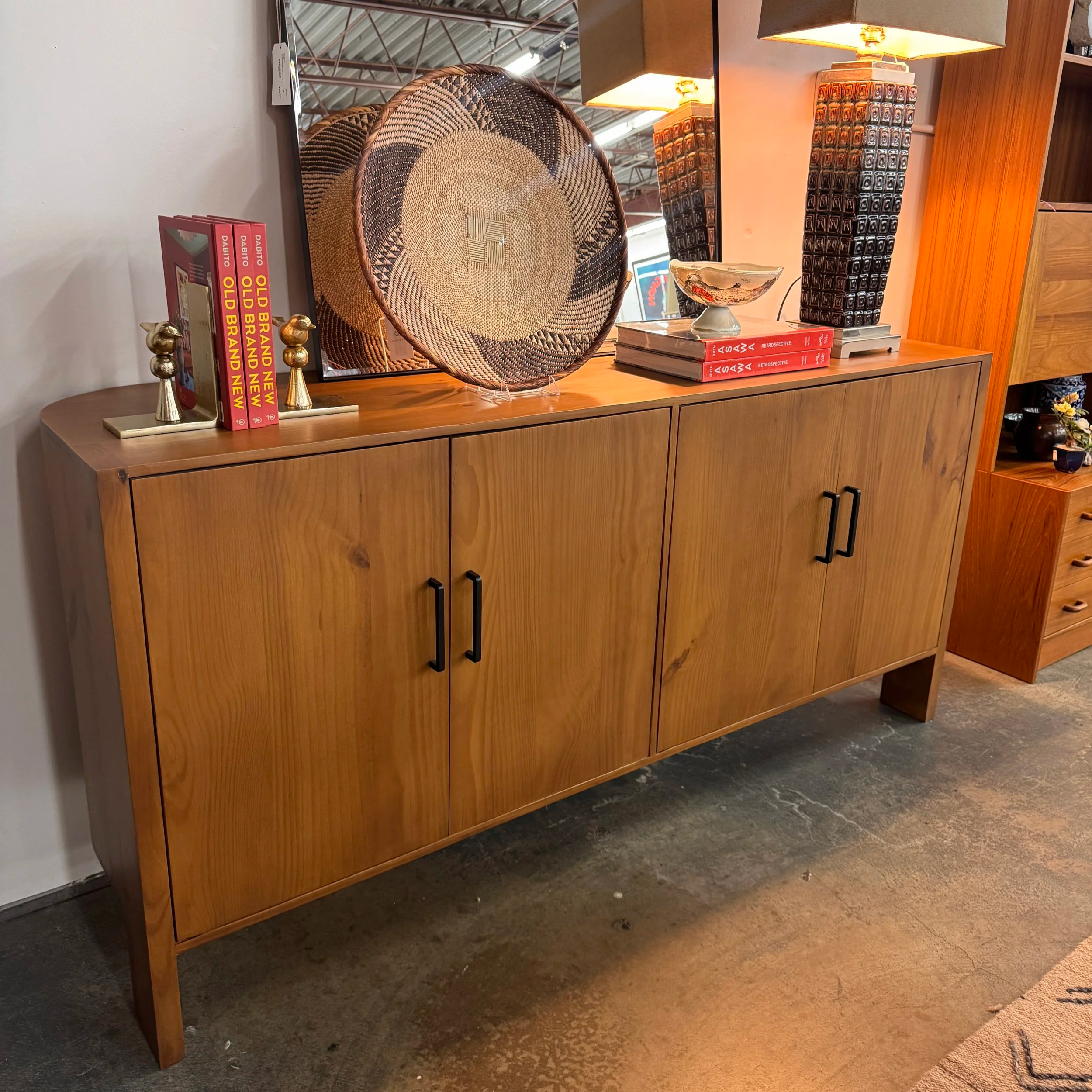 SOLD - Lachlan Pine Sideboard - 69.75W x 19D x 33.75H