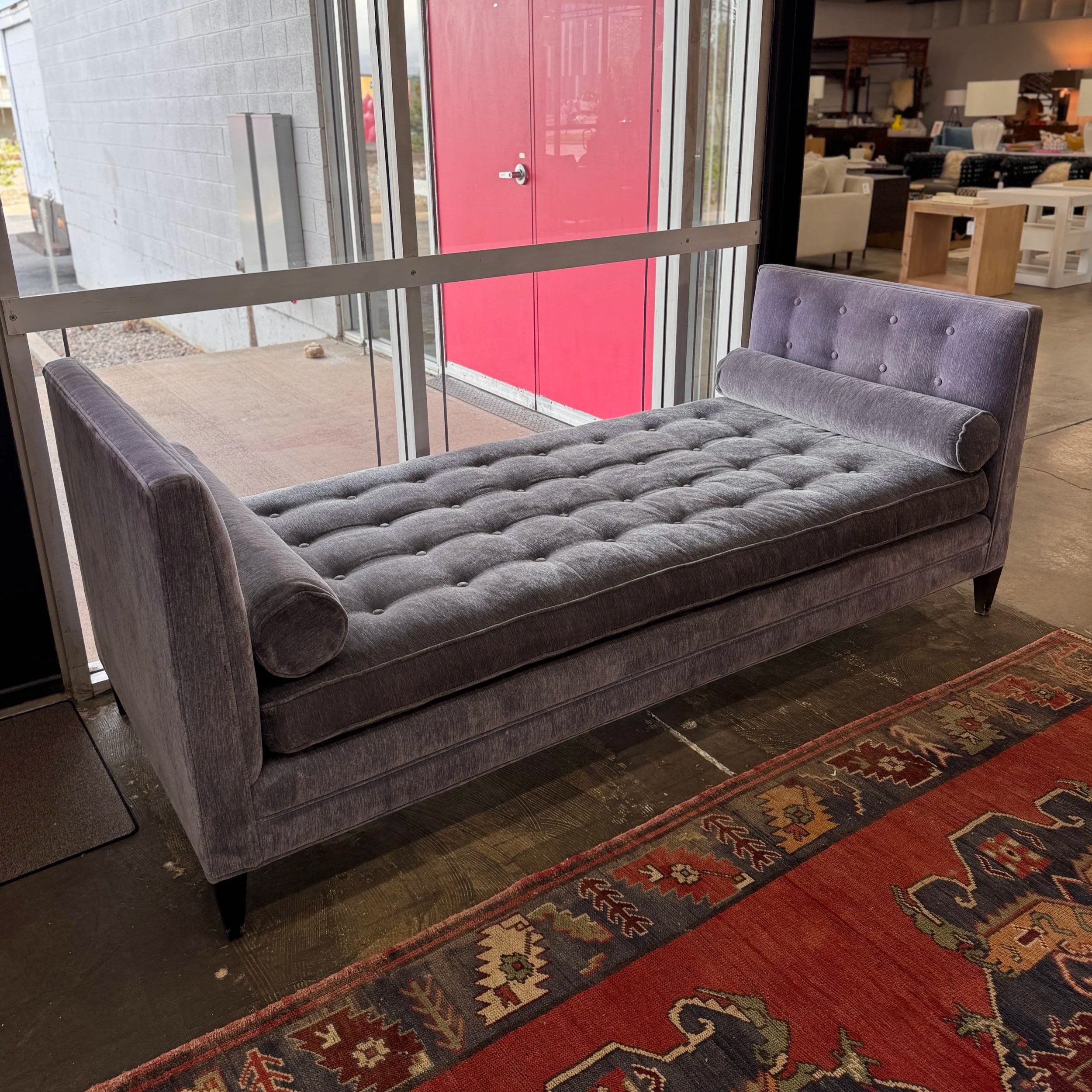 SOLD - Velvet Daybed (86W x 38D)