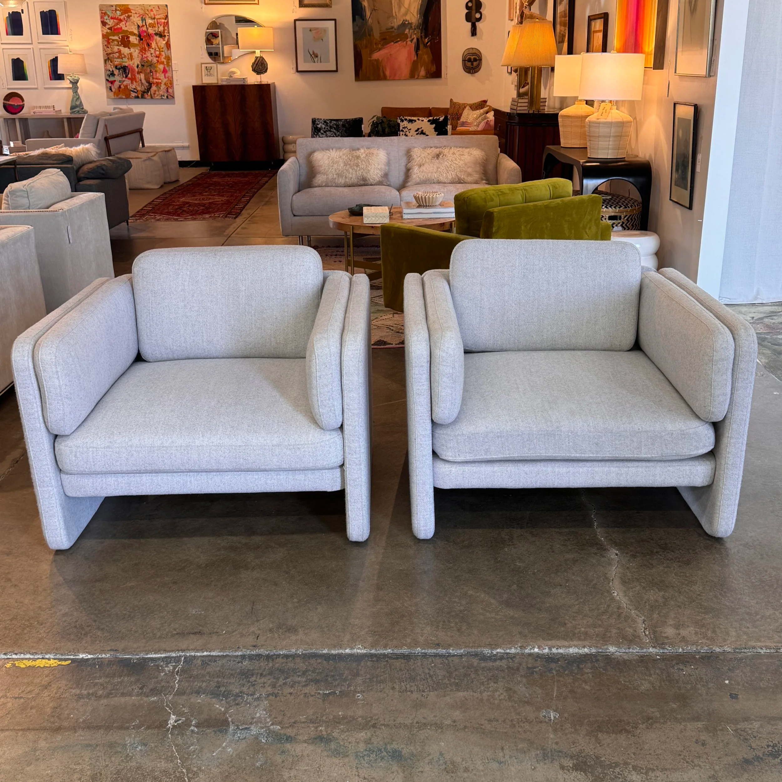 DWR Pastille Lounge Chair - 38W x 35D x 32H