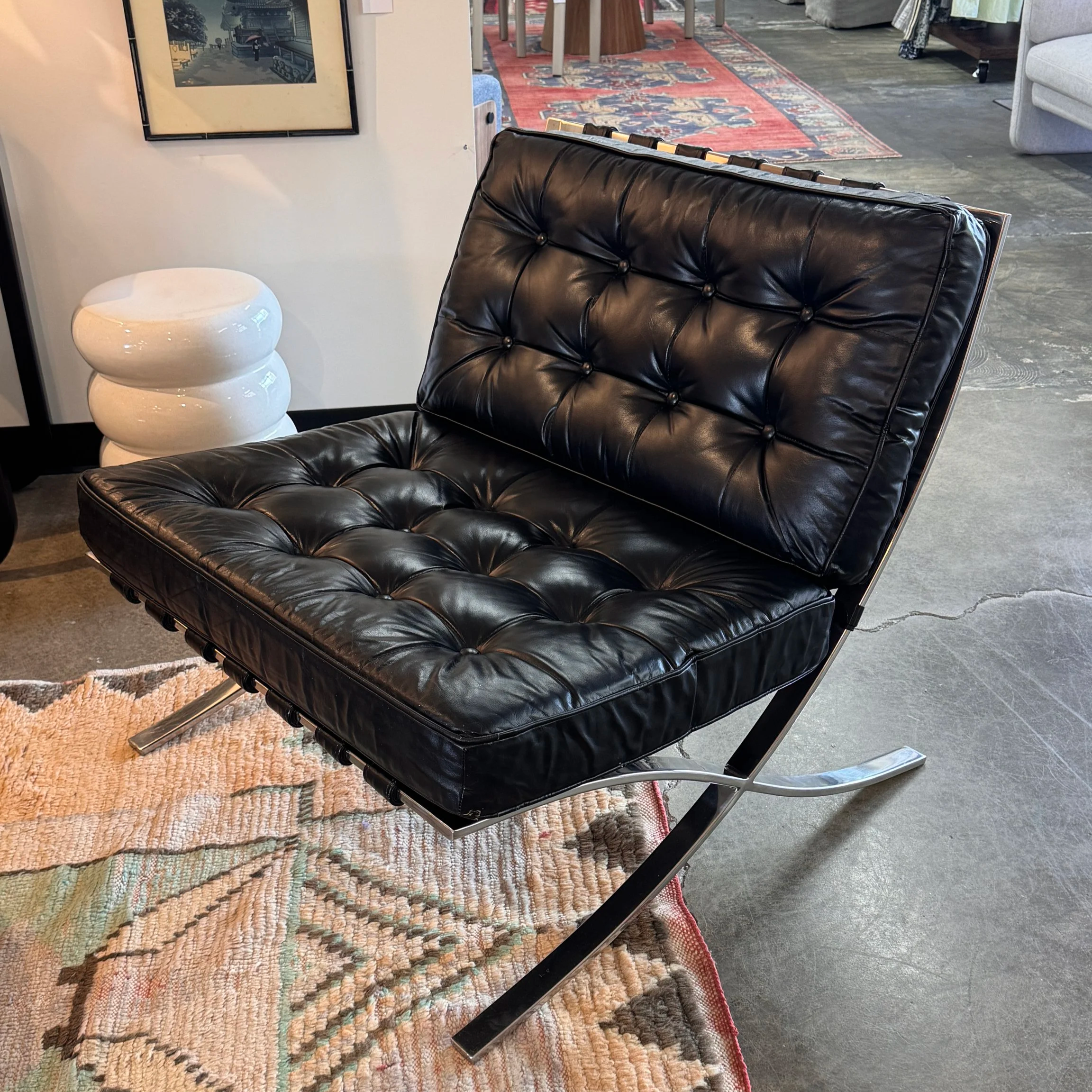 SOLD - Barcelona Chair - Replica