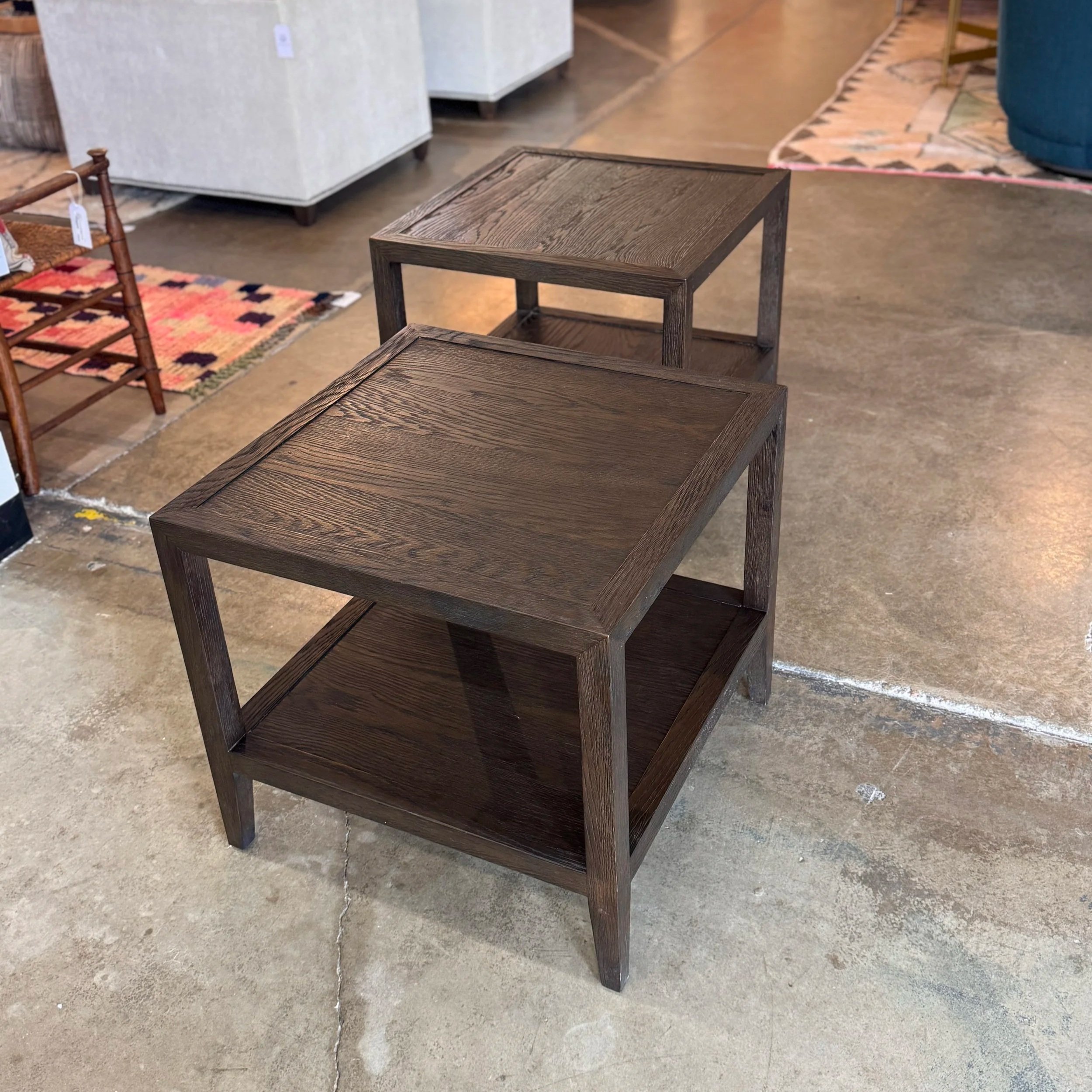 RH French Contemporary Side Table (24W x 24D x 22.25H)