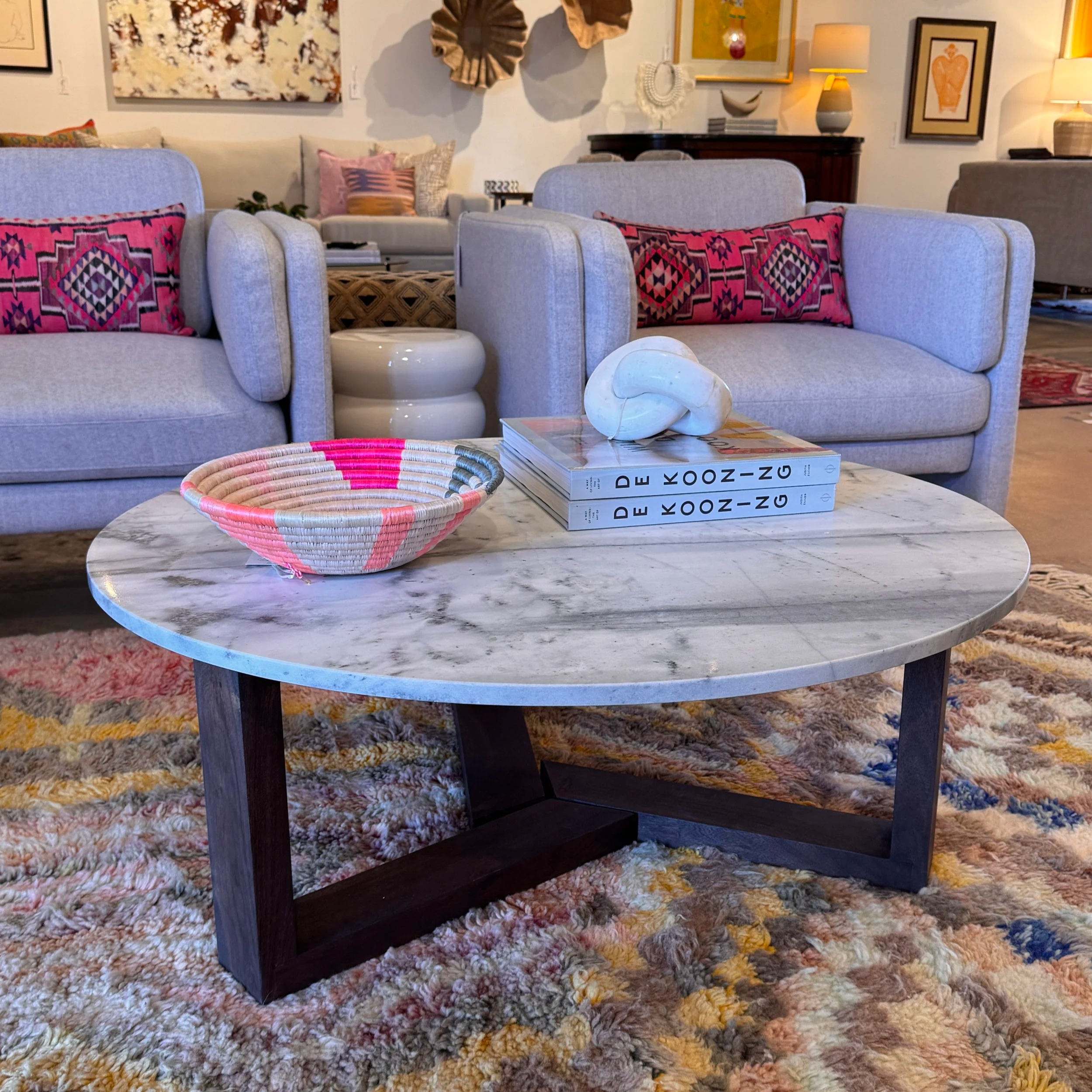 Moe's Home Jinxx Coffee Table (38D x 15H)