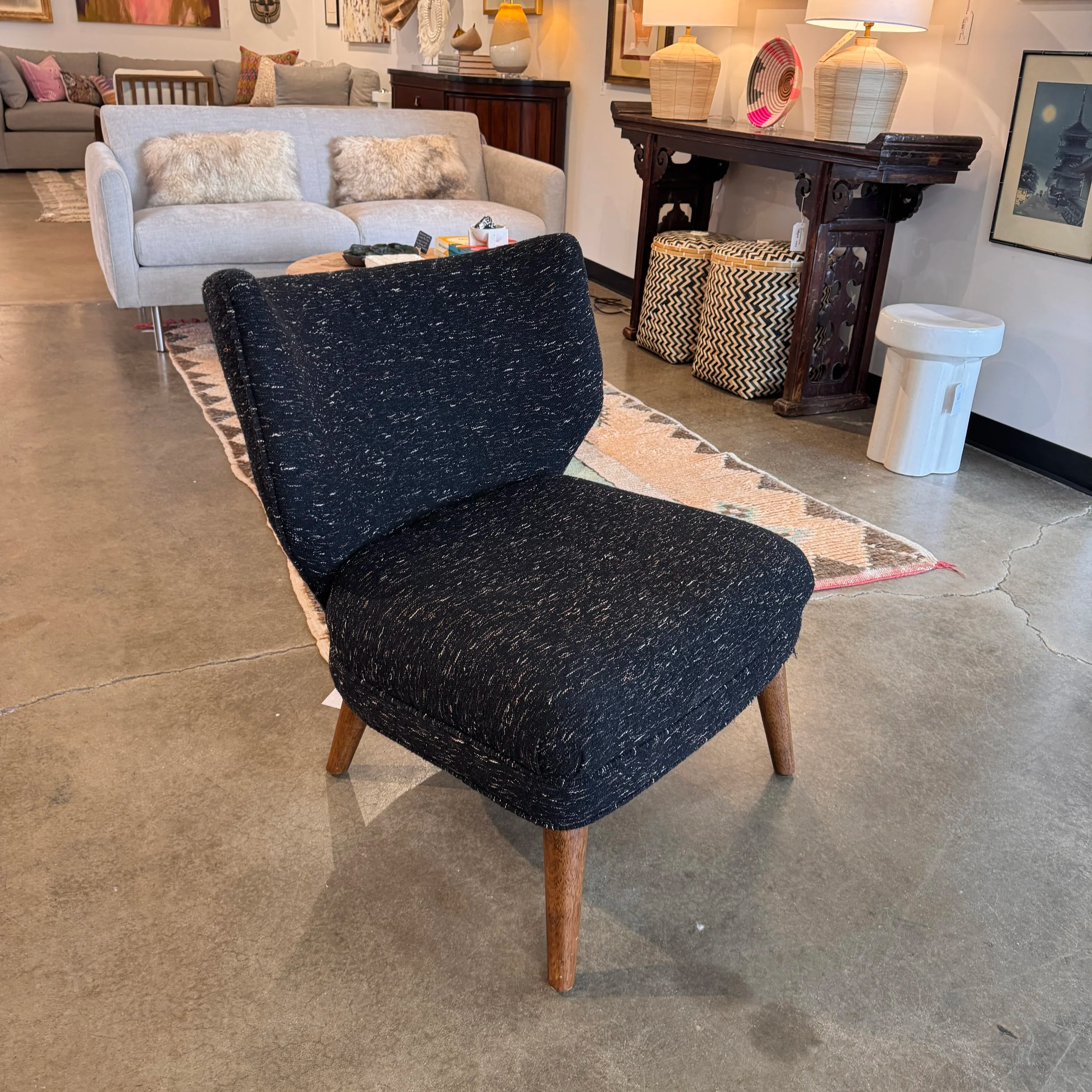 West Elm Retro Wing Chair
