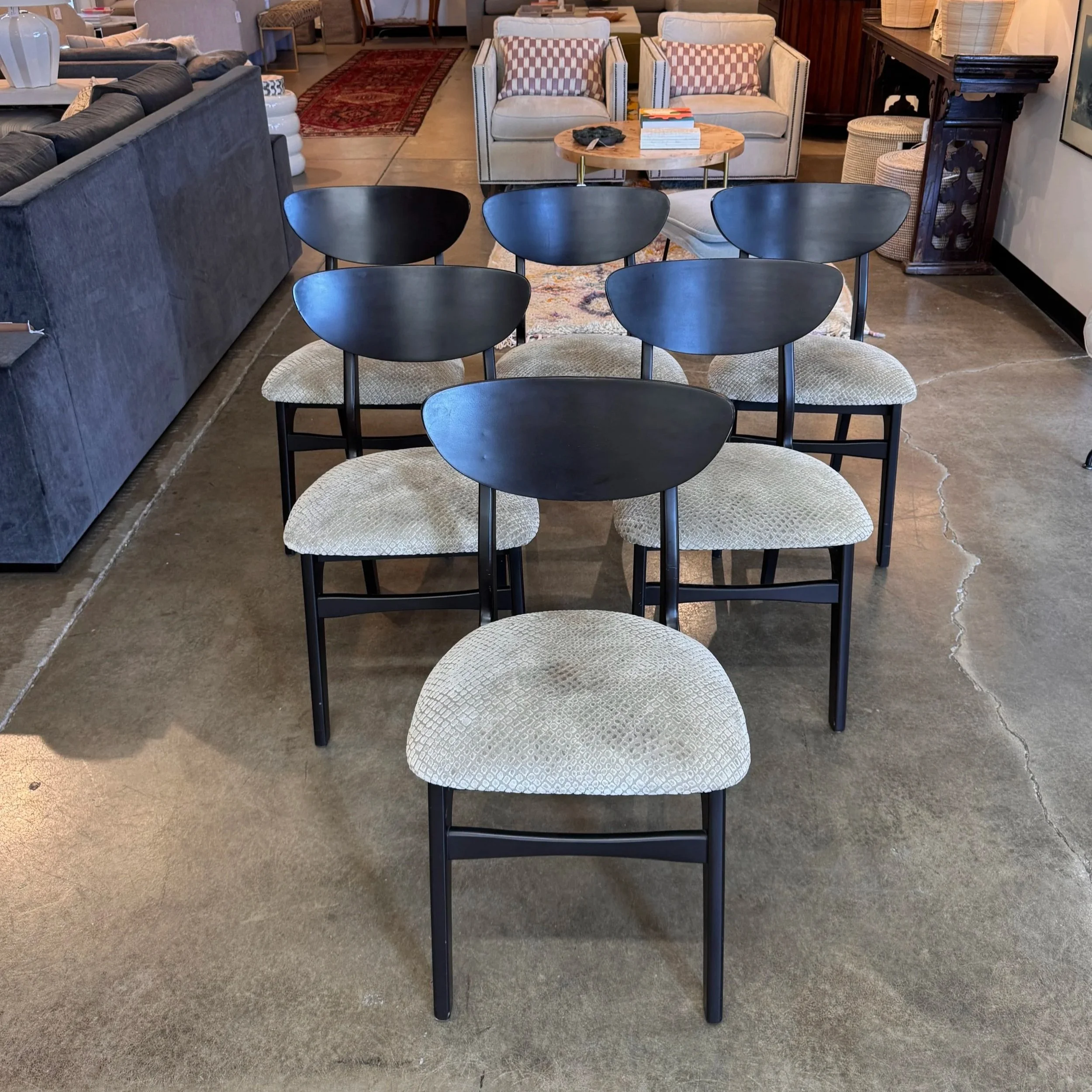 Vintage MCM Dining Chairs (SET OF 6)