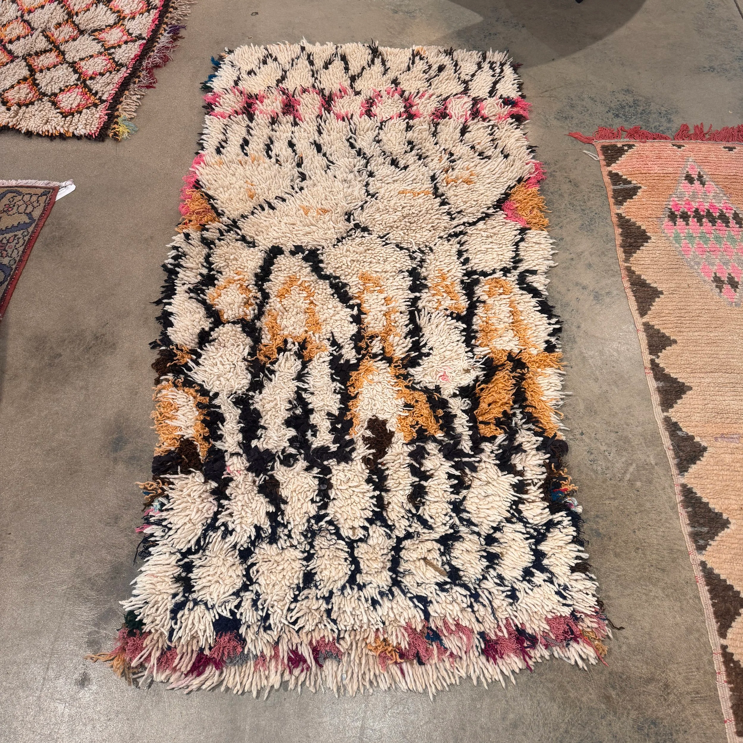 Vintage Moroccan Rug - 40" x 78"