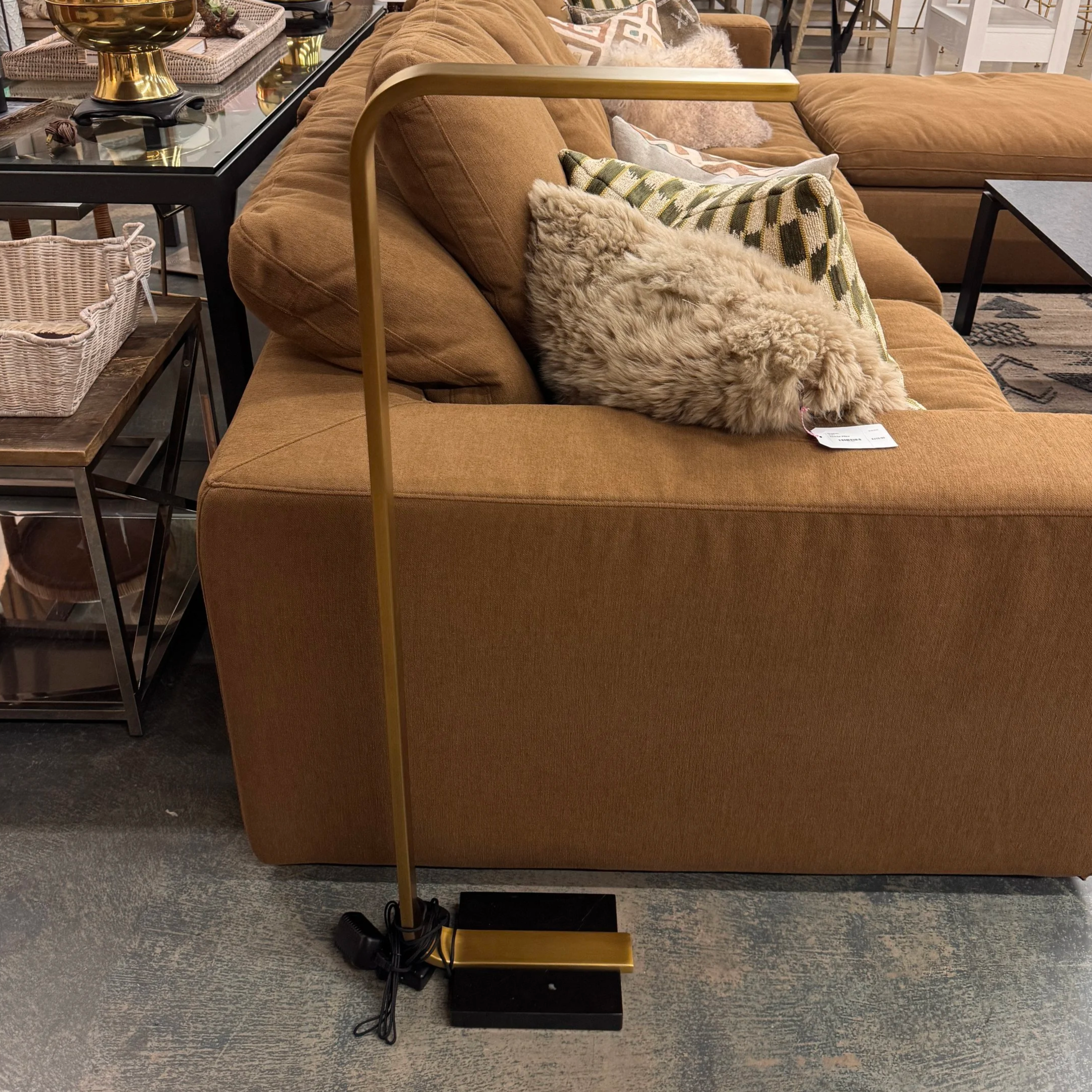 SOLD - Arhaus Karson Floor Lamp (42"H)
