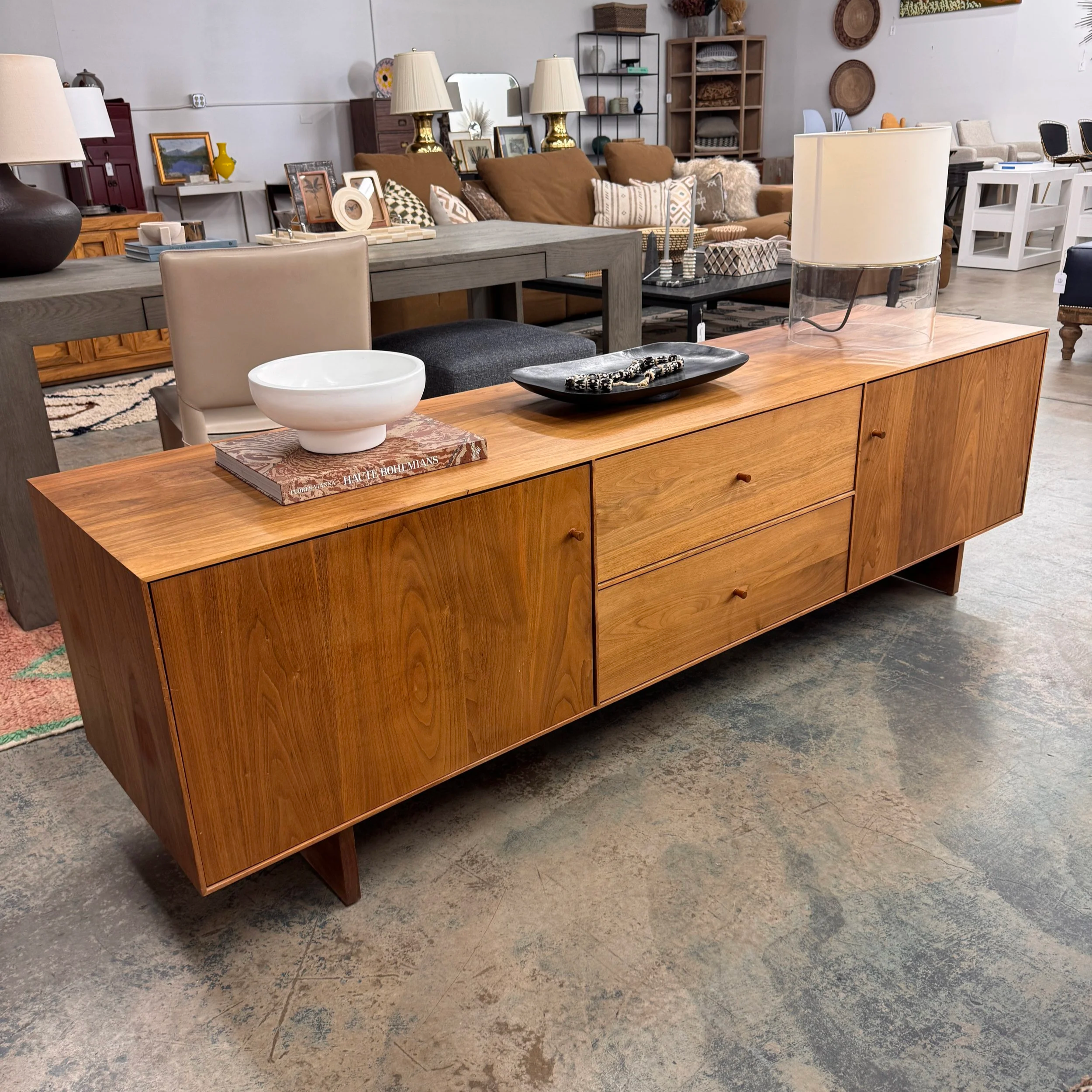 SOLD - Room & Board Hudson Storage Cabinet (82 x 20 x 24)