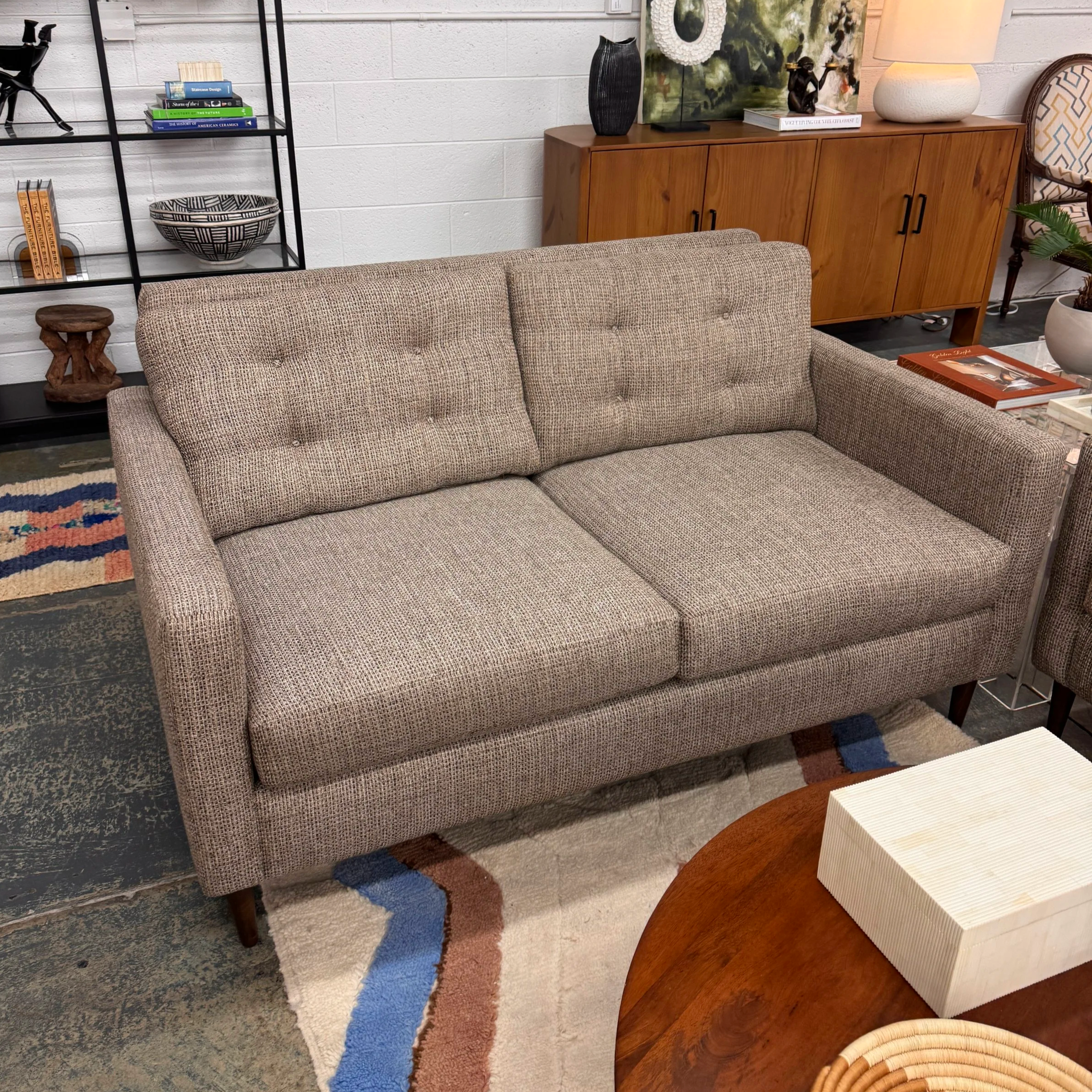 Scandinavian Design Loveseat (85W x 36D x 34H)