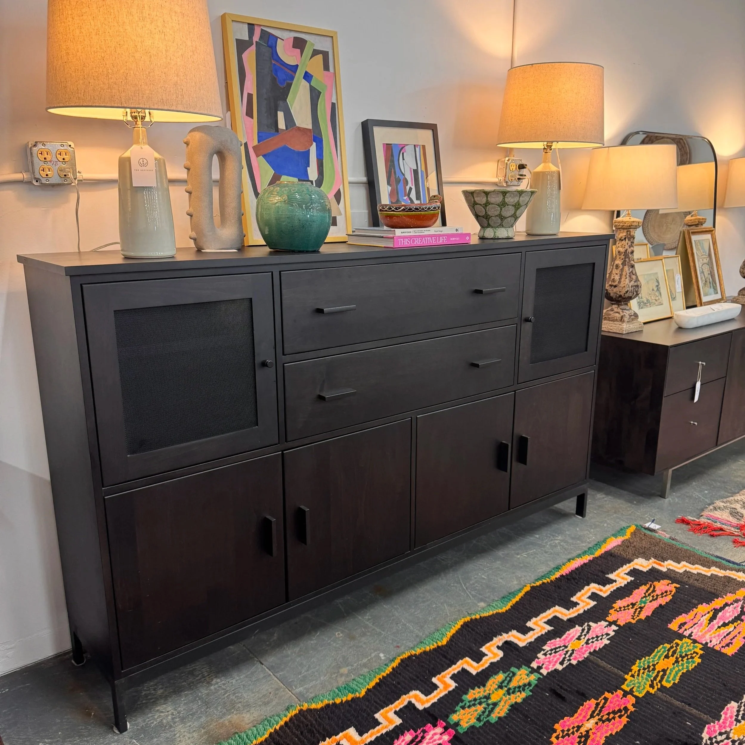 SOLD - Room & Board Linear Cabinet (78W x 15.5D x 46H)
