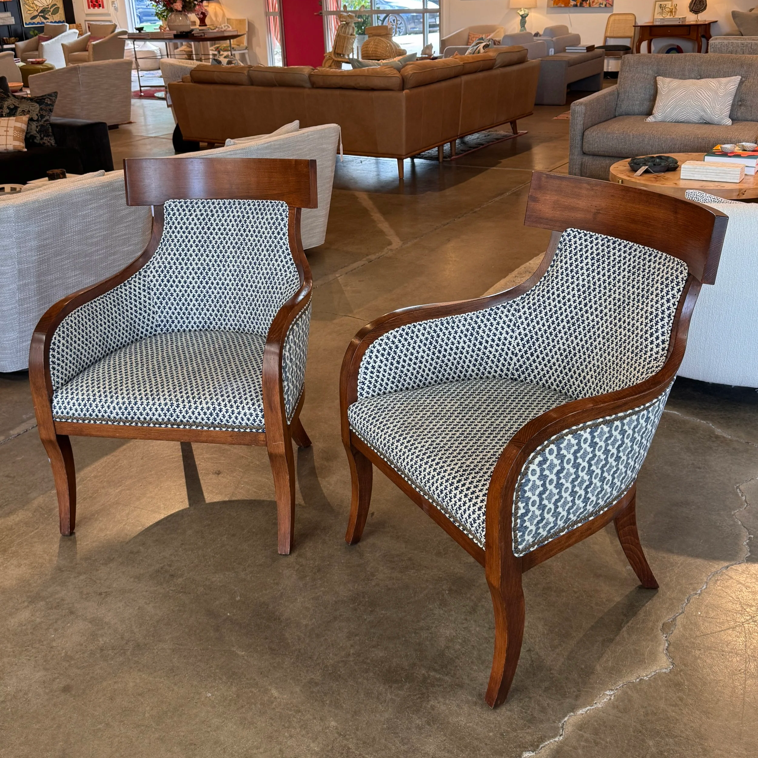 SOLD - One Kings Lane Klismos Chair (x2)
