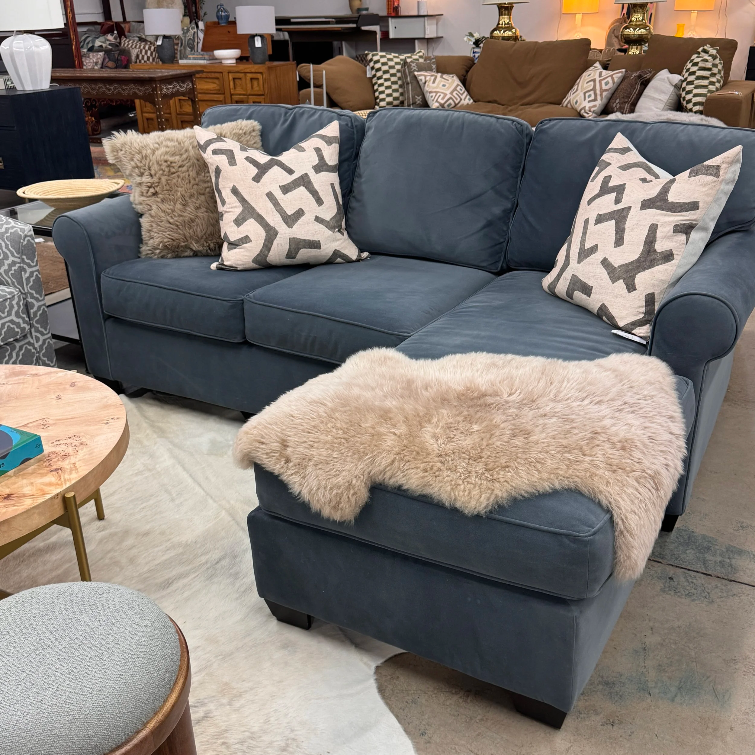 SOLD - Pottery Barn Buchanan Reversible Sectional 84W x 68D x 30H
