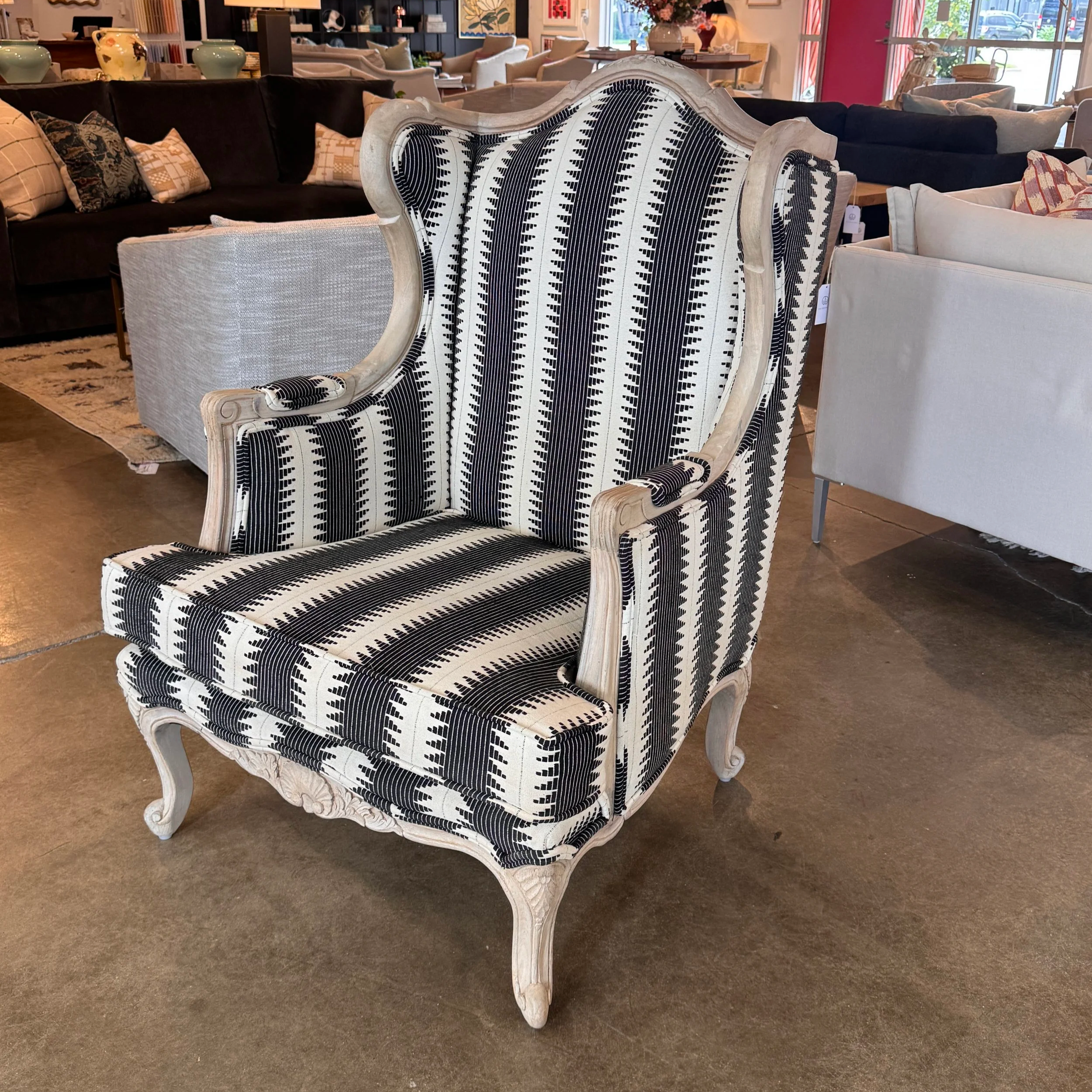 Anthro Rada Wingback Chair