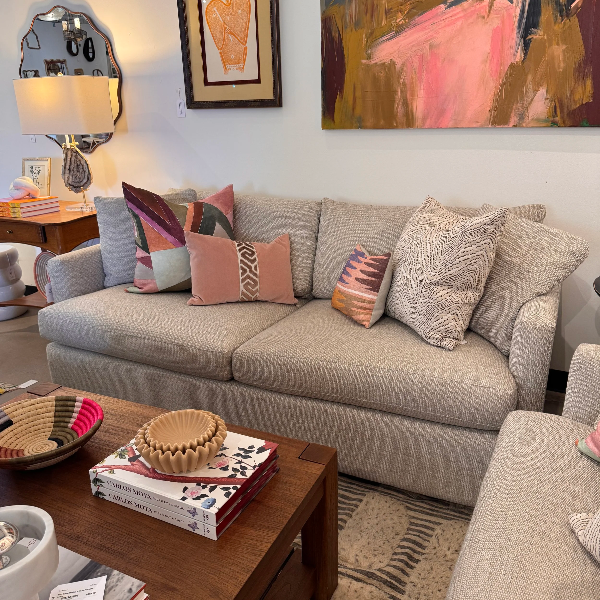 Crate & Barrel Lounge Sofa - 83W x 41D x 37H