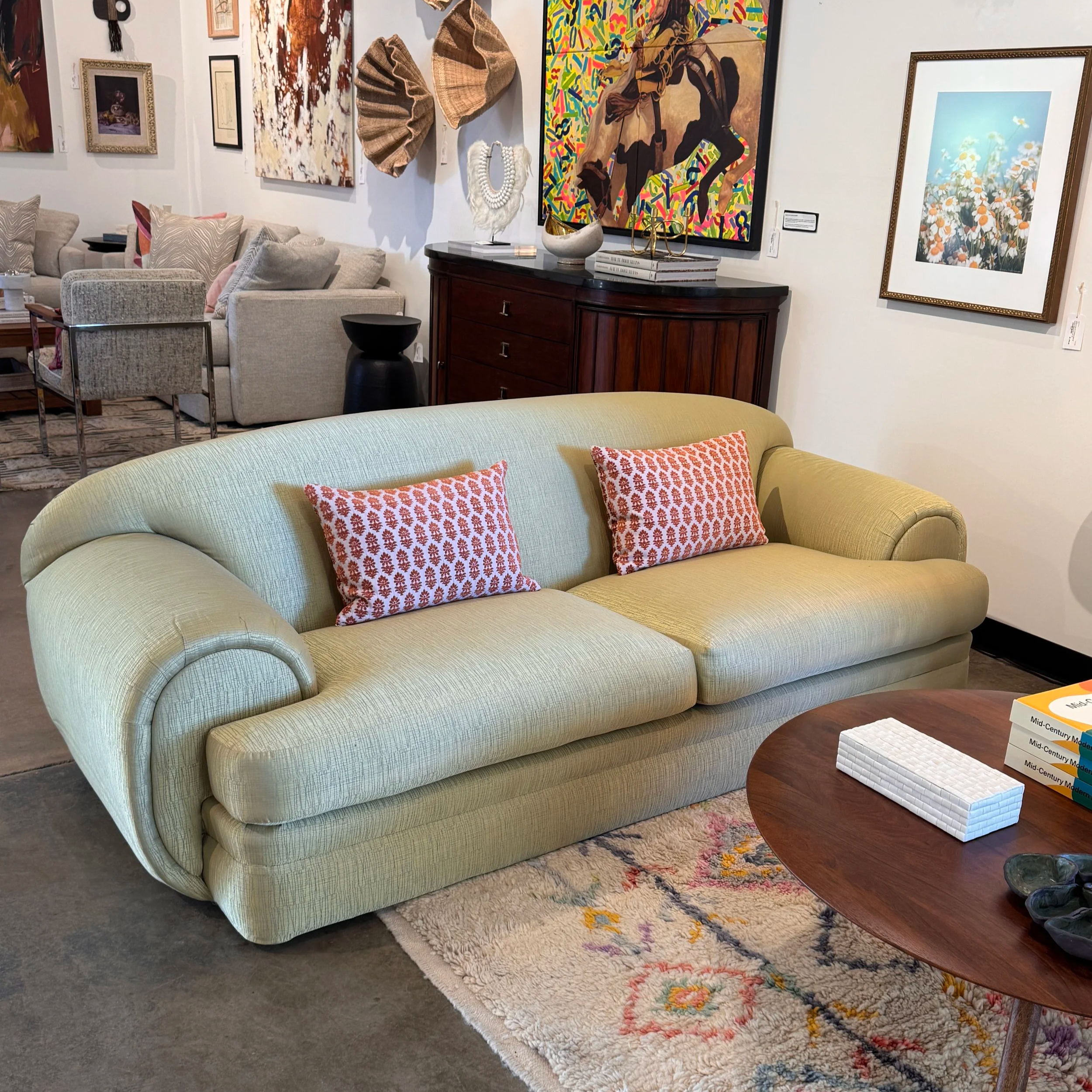 Bauhaus Sofa (88W x 34D x 29H)