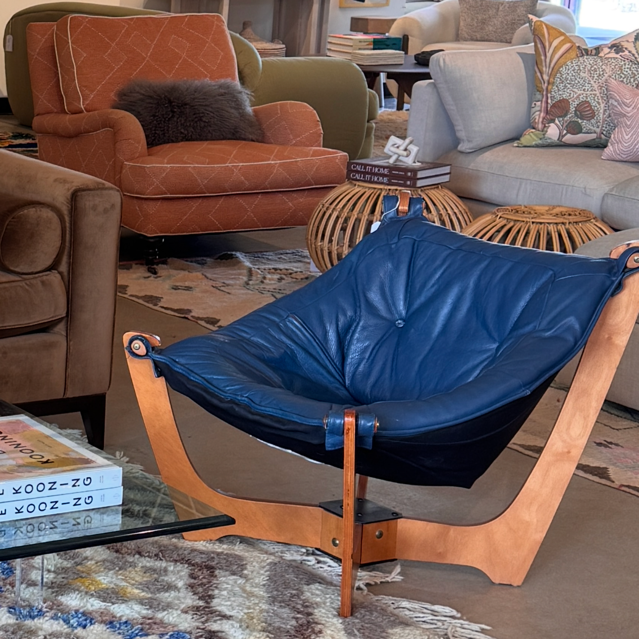 1970s Luna Lounge Chair by Odd Knutsen