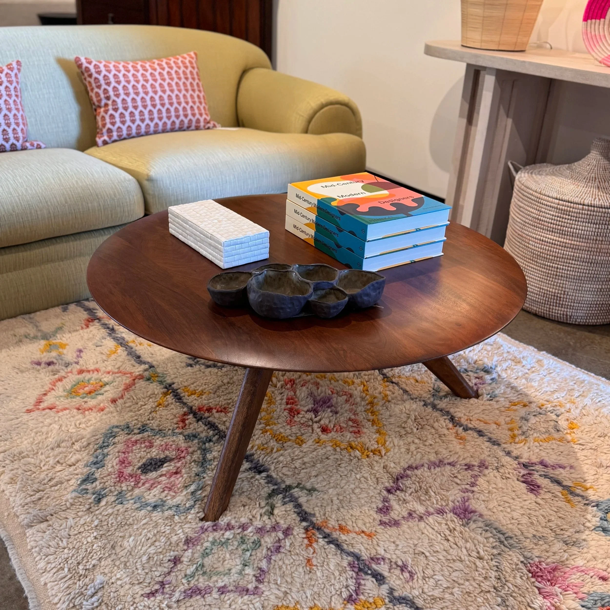 Solid Wood Coffee Table (38D x 16.5H)