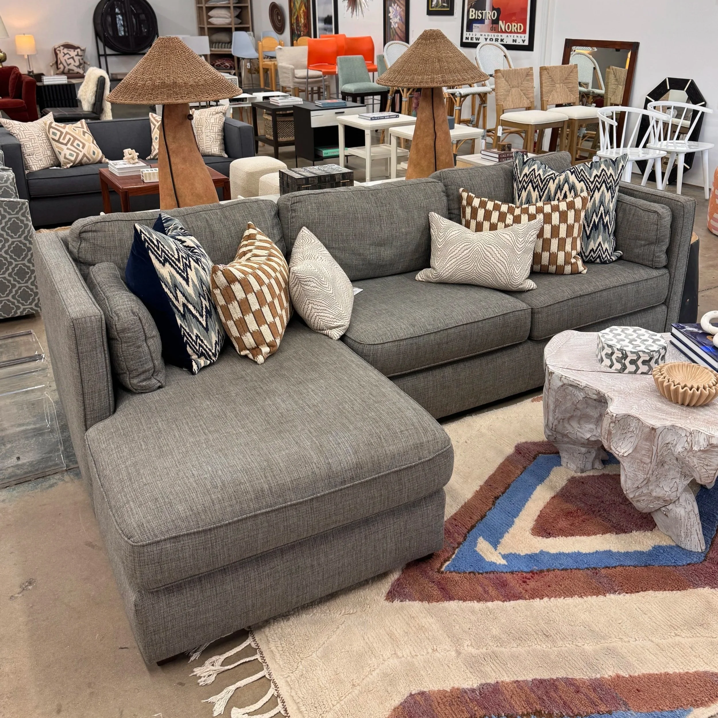 Room & Board Sectional Sofa (101W x 62D x 29H)
