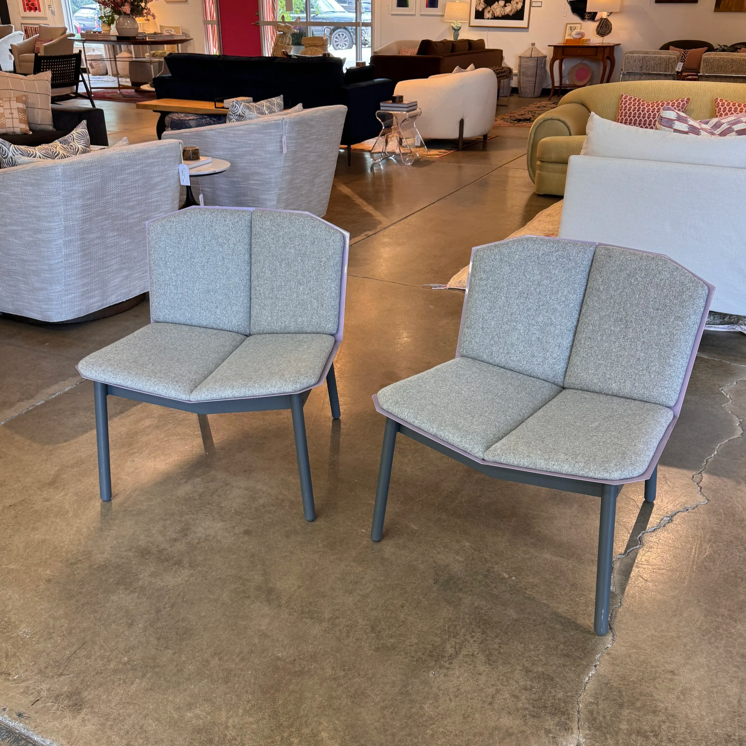 Blu Dot Cat's Pajamas Lounge Chair (x2)