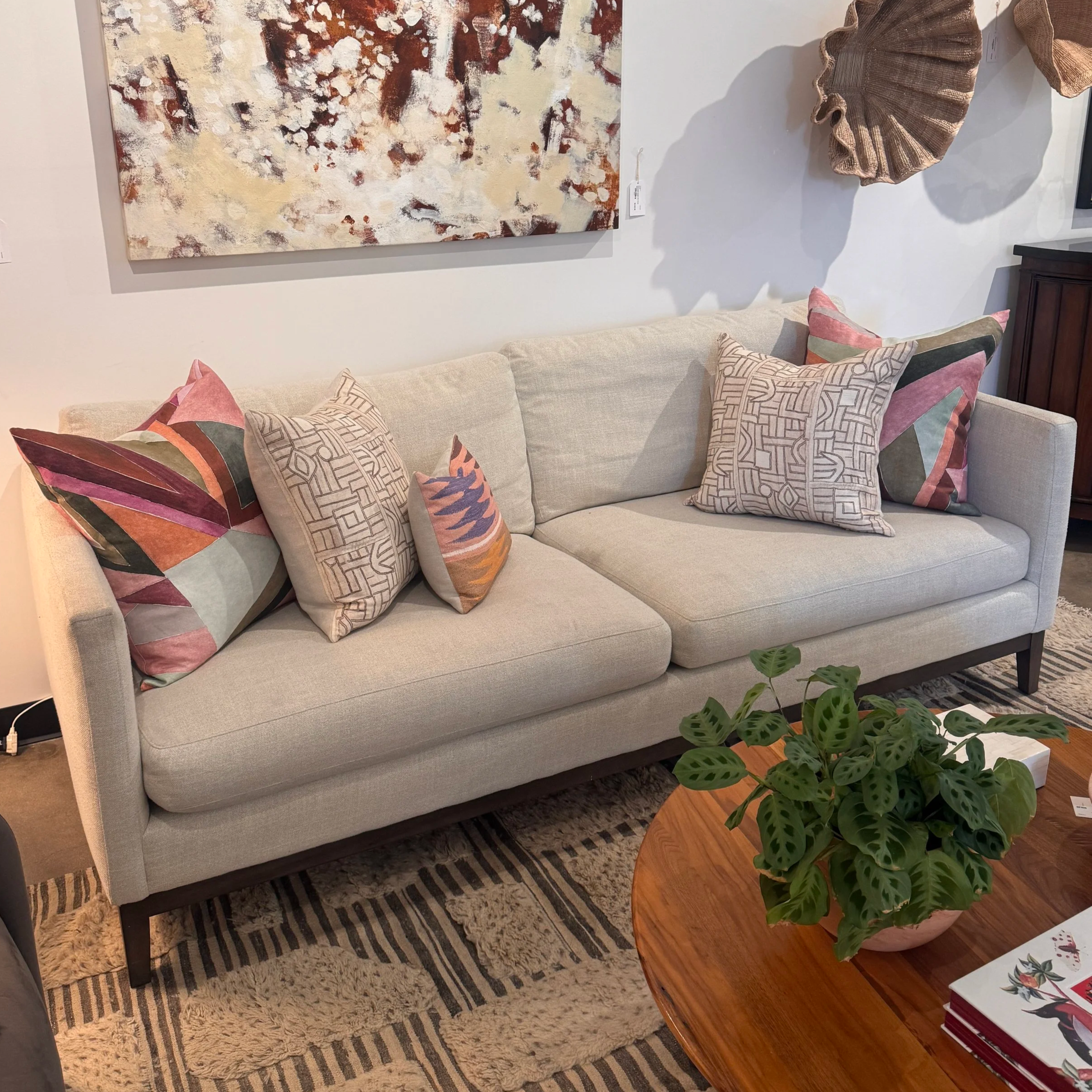 Upholstered Sofa by Urban Barn (87W x 39D x 34H)