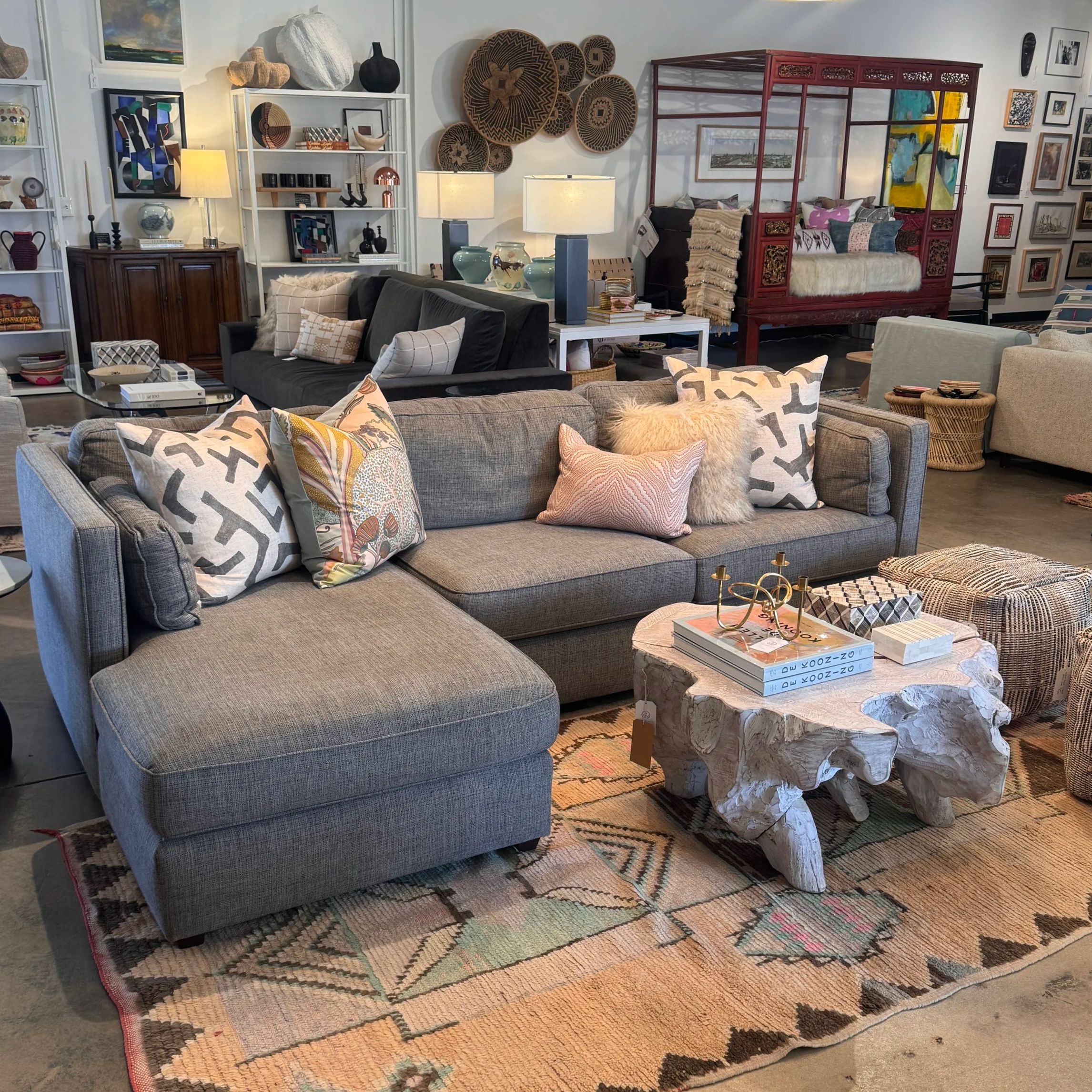 Room & Board Sectional Sofa (101W x 62D x 29H)
