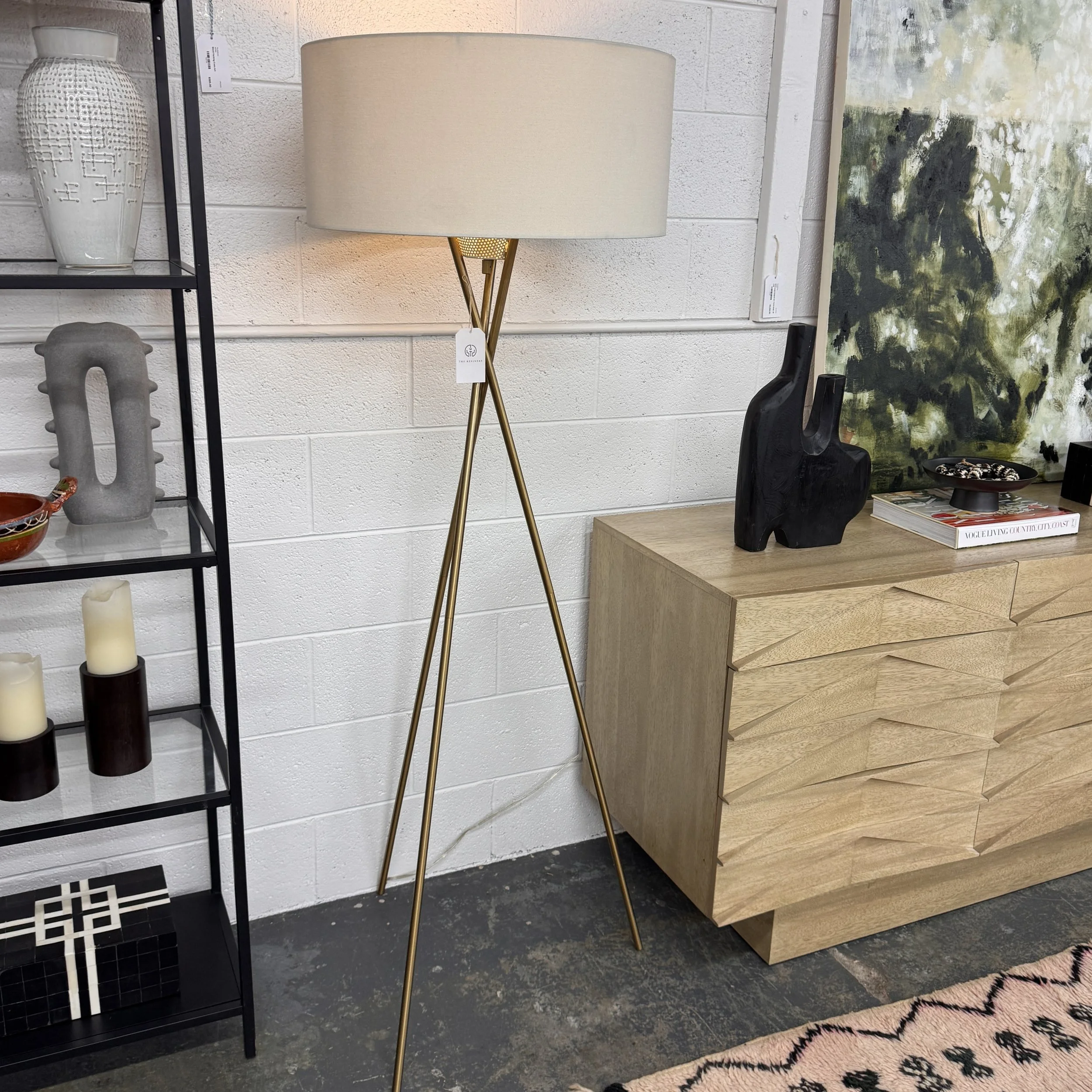 SOLD - West Elm Floor Lamp