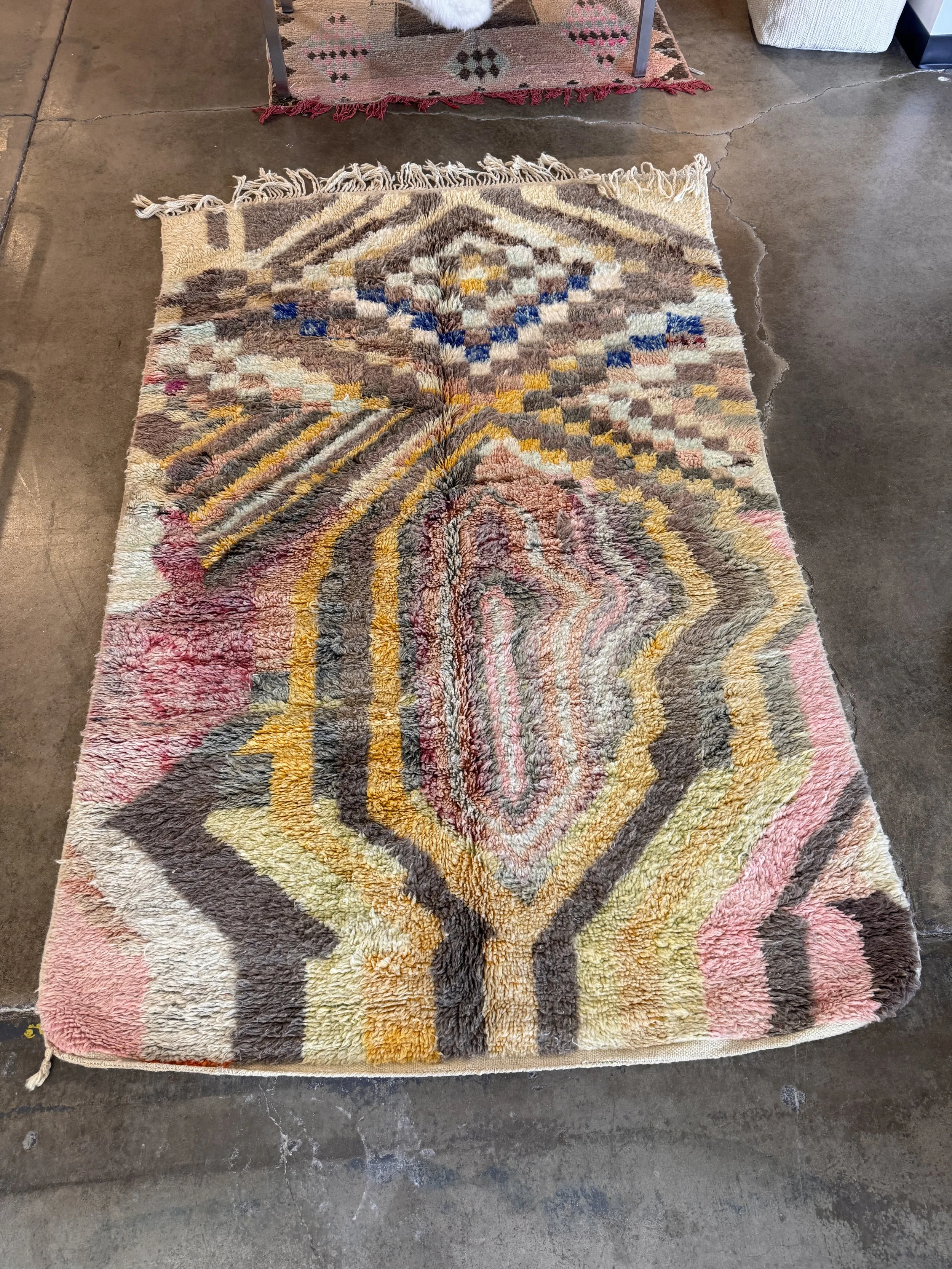 Moroccan Boujaad Rug (5 x 8)