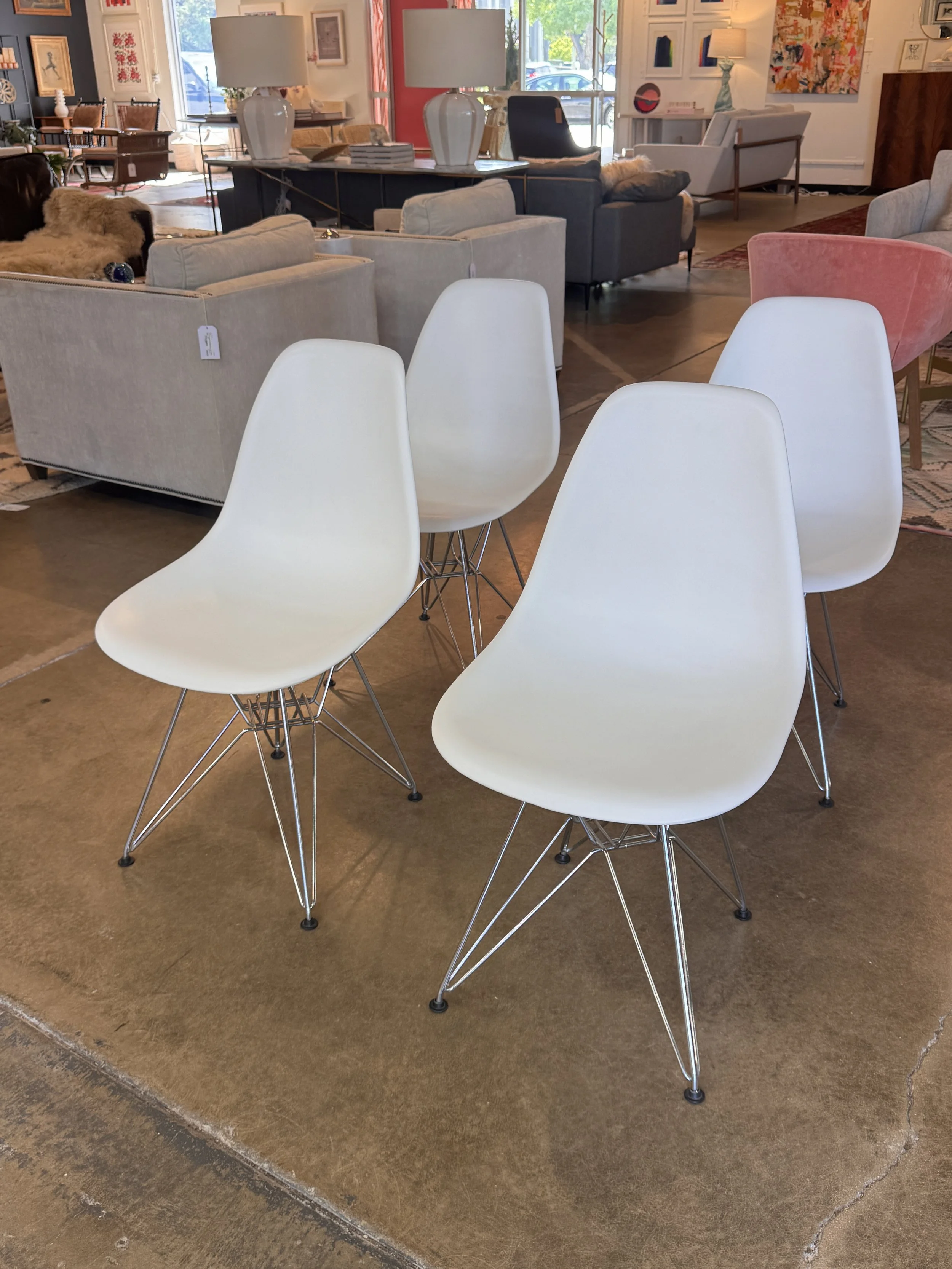 Eames Replica Wired Side Chair (x4)