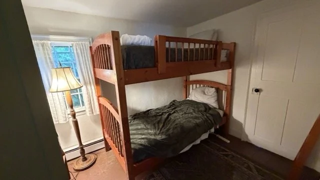 White Bunk Room in the Farmhouse Downstairs