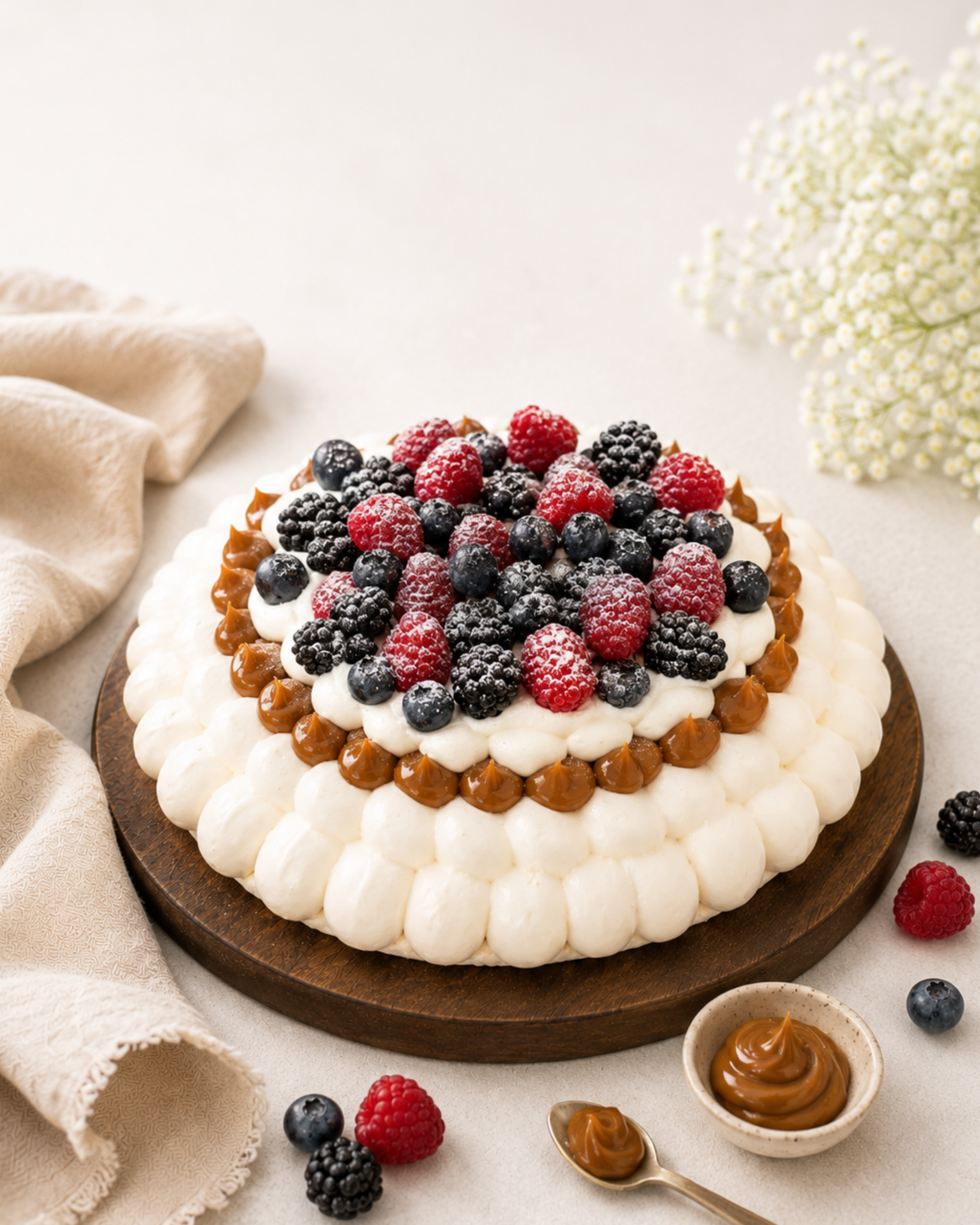 DulceBerry Pavlova