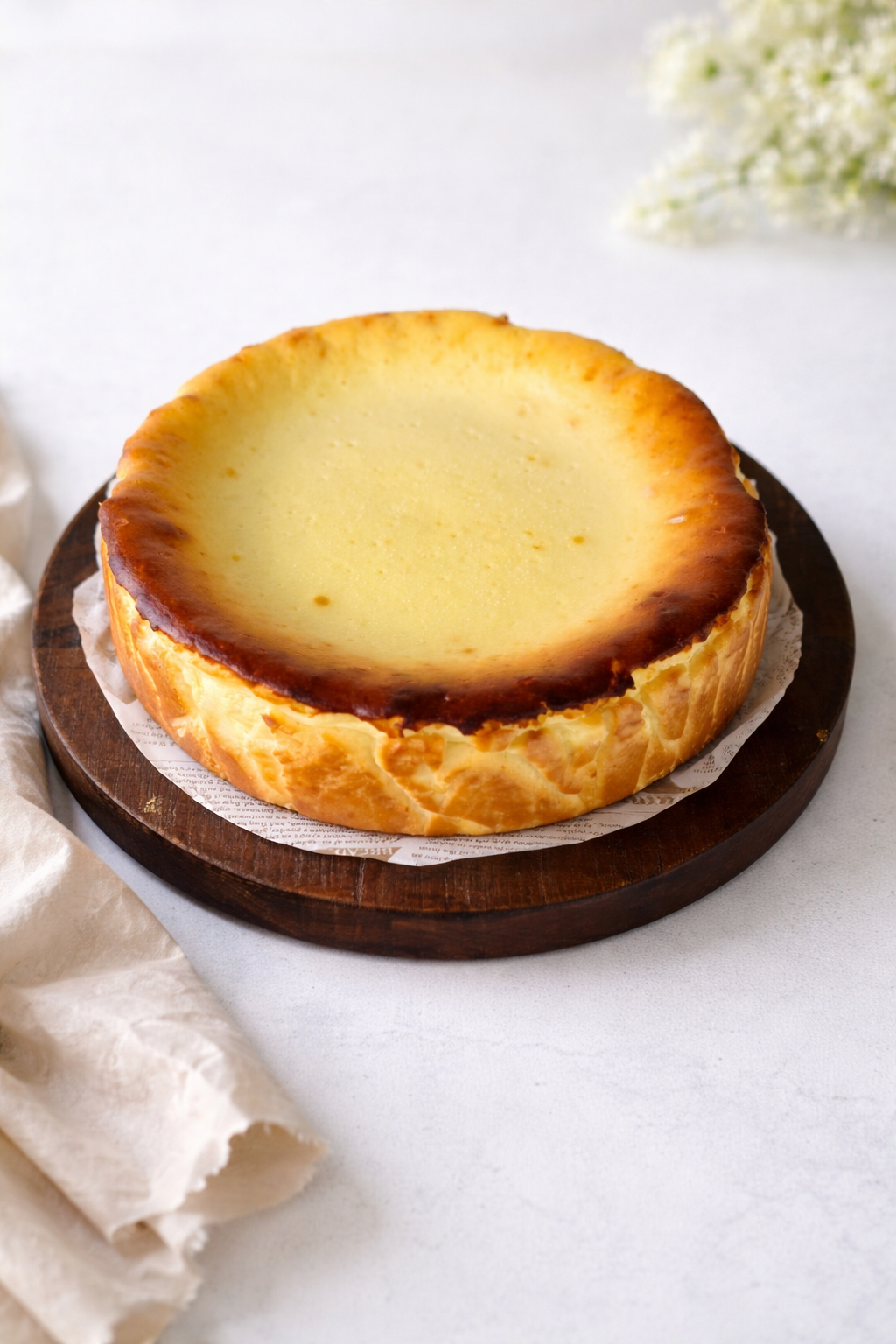 Manchego Basque Burnt Cheesecake