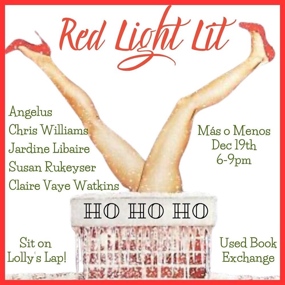 Let&rsquo;s raise a toast and spread some cheer! A week from today, @redlightlit will be @masomenosbar in Joshua Tree🥂Featuring @notes2theself, @jardinelibaireprojects, @susanrukeyser, @thehigh70s, and Claire Vaye Watkins, alongside a musical score 