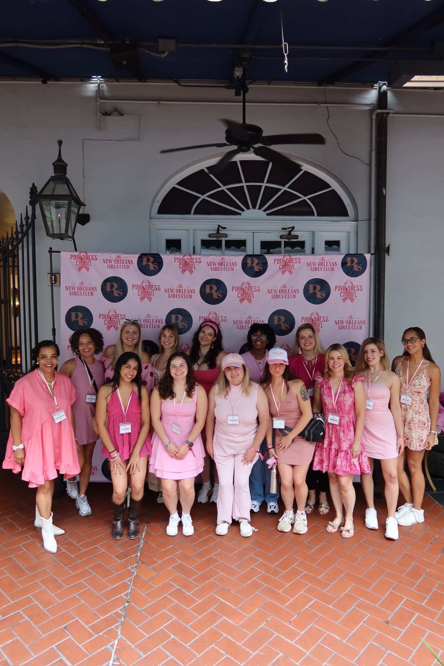 Pink Dress Crawl 2025 Volunteers