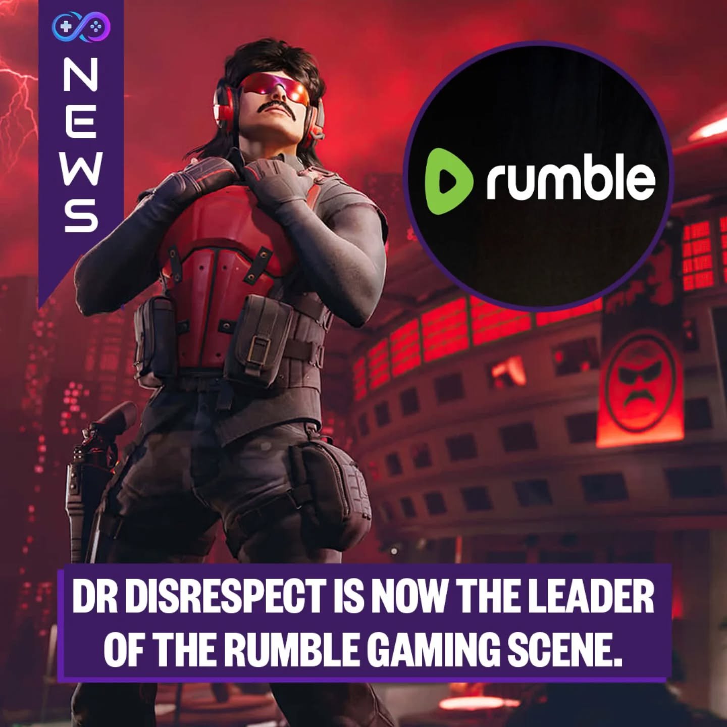 Dr Disrespect signs an exclusive deal with Rumble! 💪

On Monday, November 25, Rumble announced a major partnership with gaming star Dr Disrespect. As part of the deal, the two-time champion will receive an equity stake in the platform and create exc