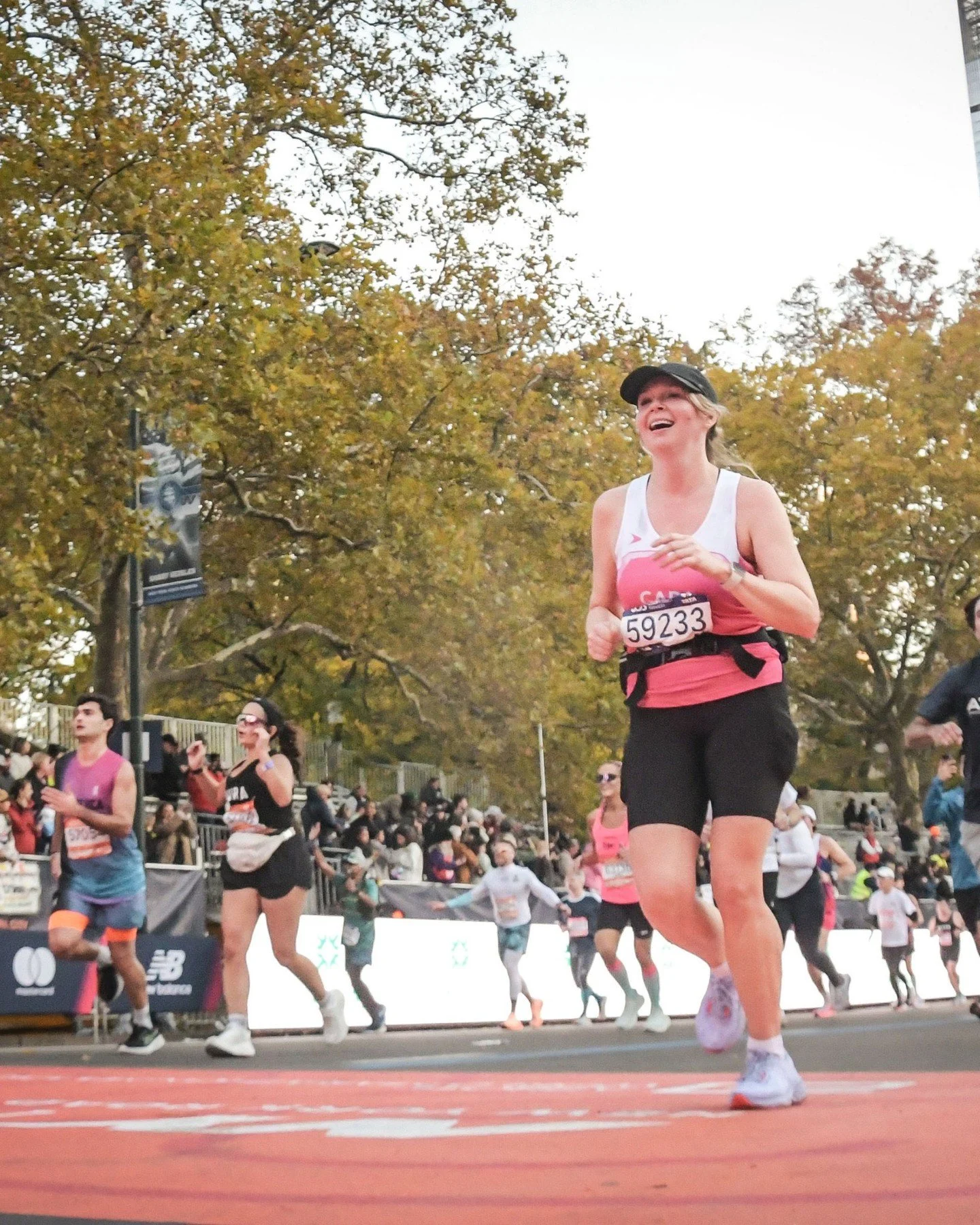 From running campaigns to running 26.2 miles 🏃&zwj;♀️ 🥂 

Our fearless leader, Cara, finished the New York City Marathon this weekend, and we&rsquo;re bursting with pride (and maybe a few happy tears). 💕

Cheers to discipline, determination, and d