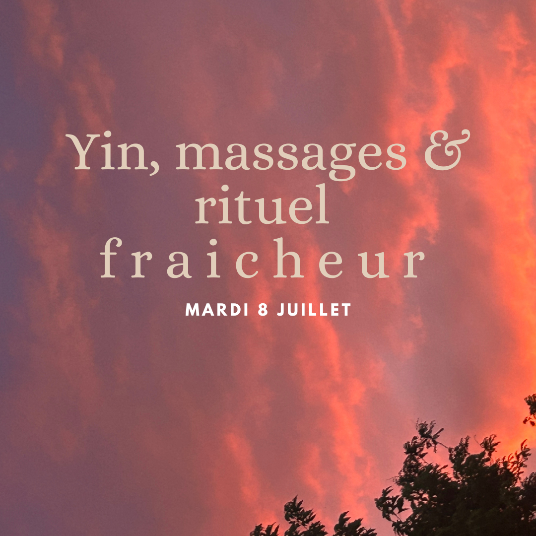 yin, massages &amp; rituel fraicheur 🌸