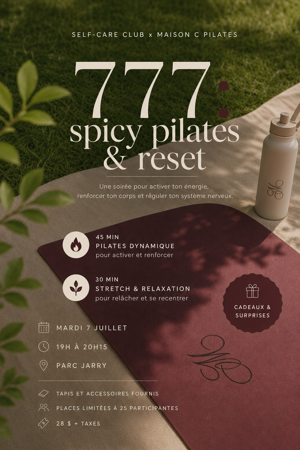 777: Spicy pilates & Reset 