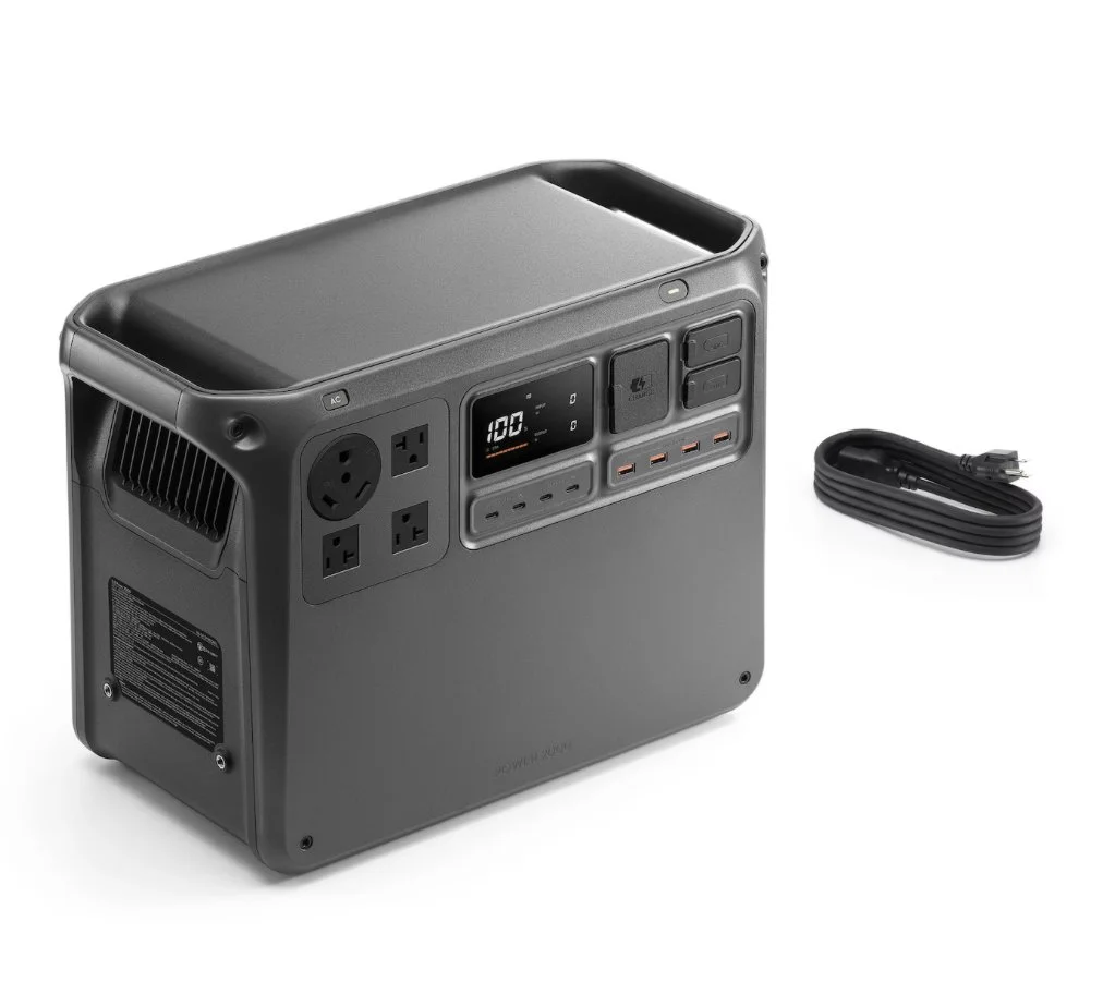 DJI Power 2000 Power Station 2048Wh Capacity, 3000W Output $75/day $300/week
