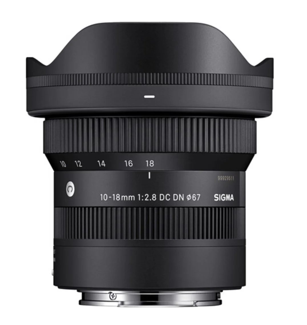 Sigma 10-18mm f/2.8 DC DN Contemporary Lens (Sony E APSC) $100/day (no focus gear)