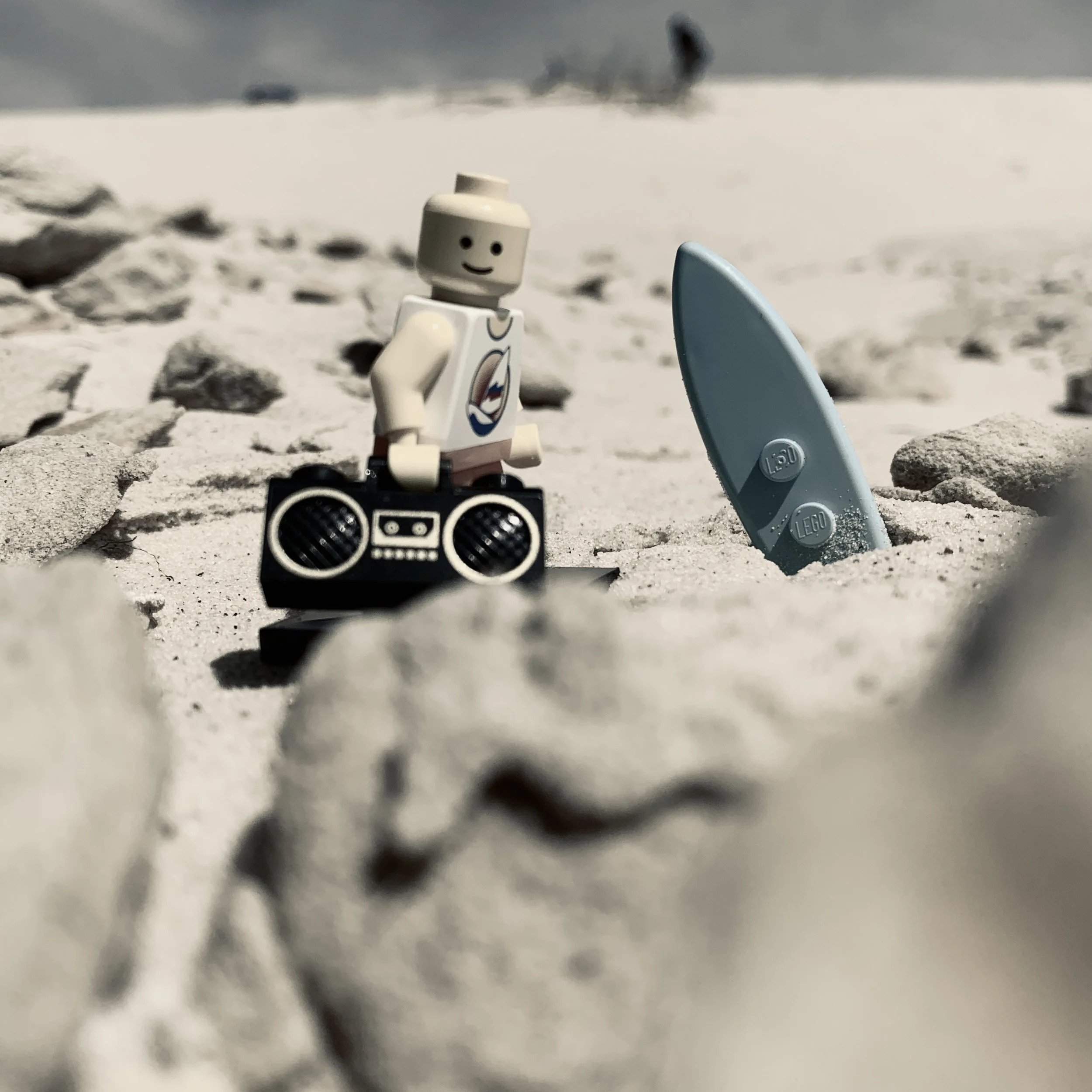 Sandy Boom Box Surfer