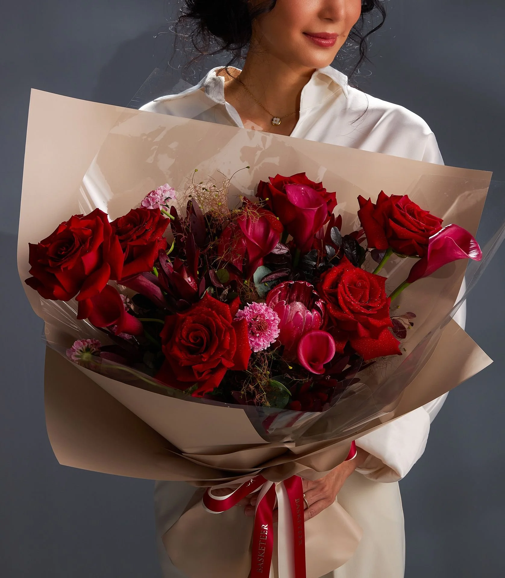 Lady in Red-Lucky Goat