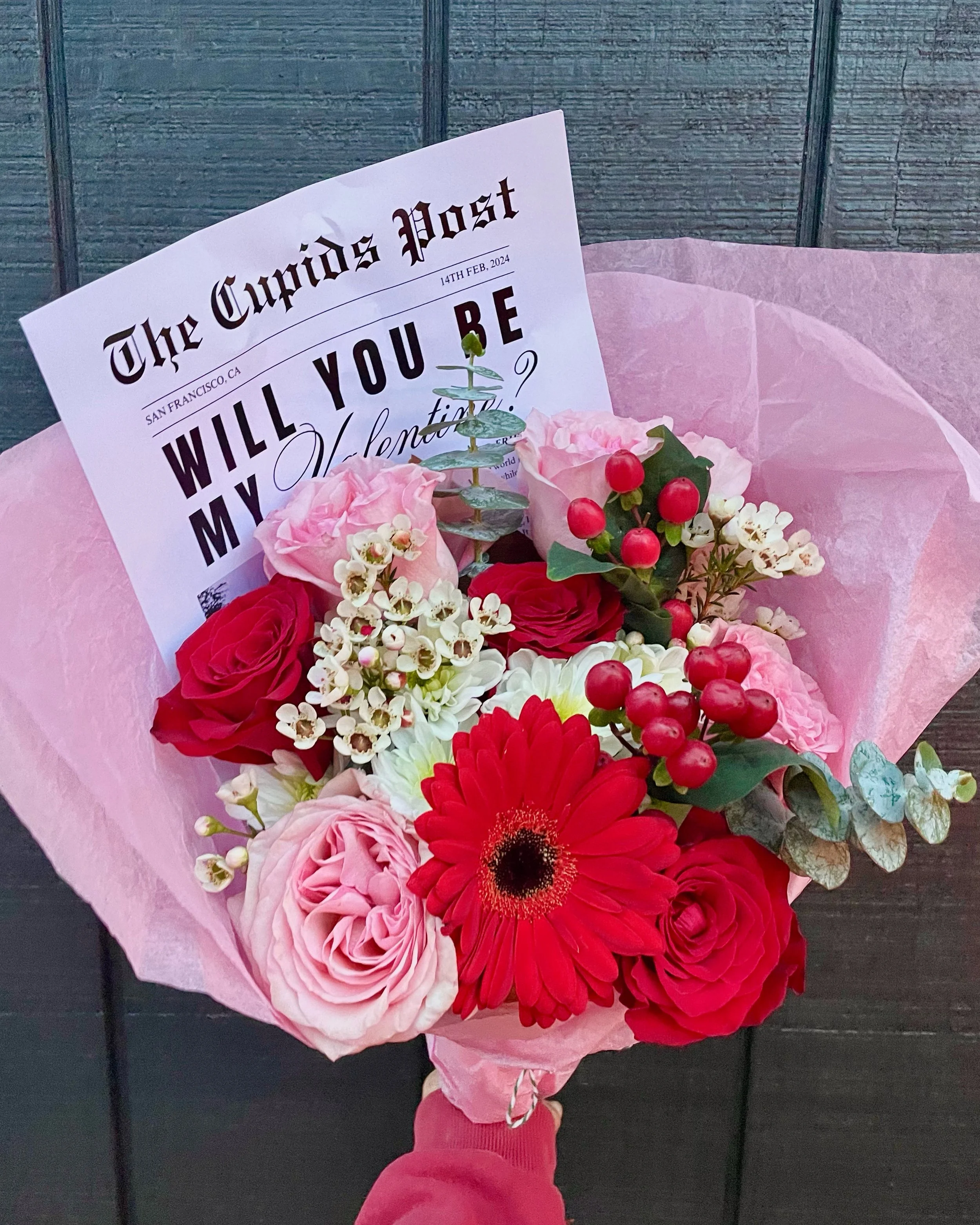 Be My Valentine Card