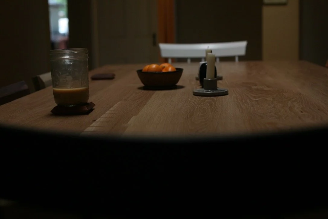a functional table (1-5)/

california in the side mirror/

phaedra under some sheets 

candle holders from @moonfriendstudio