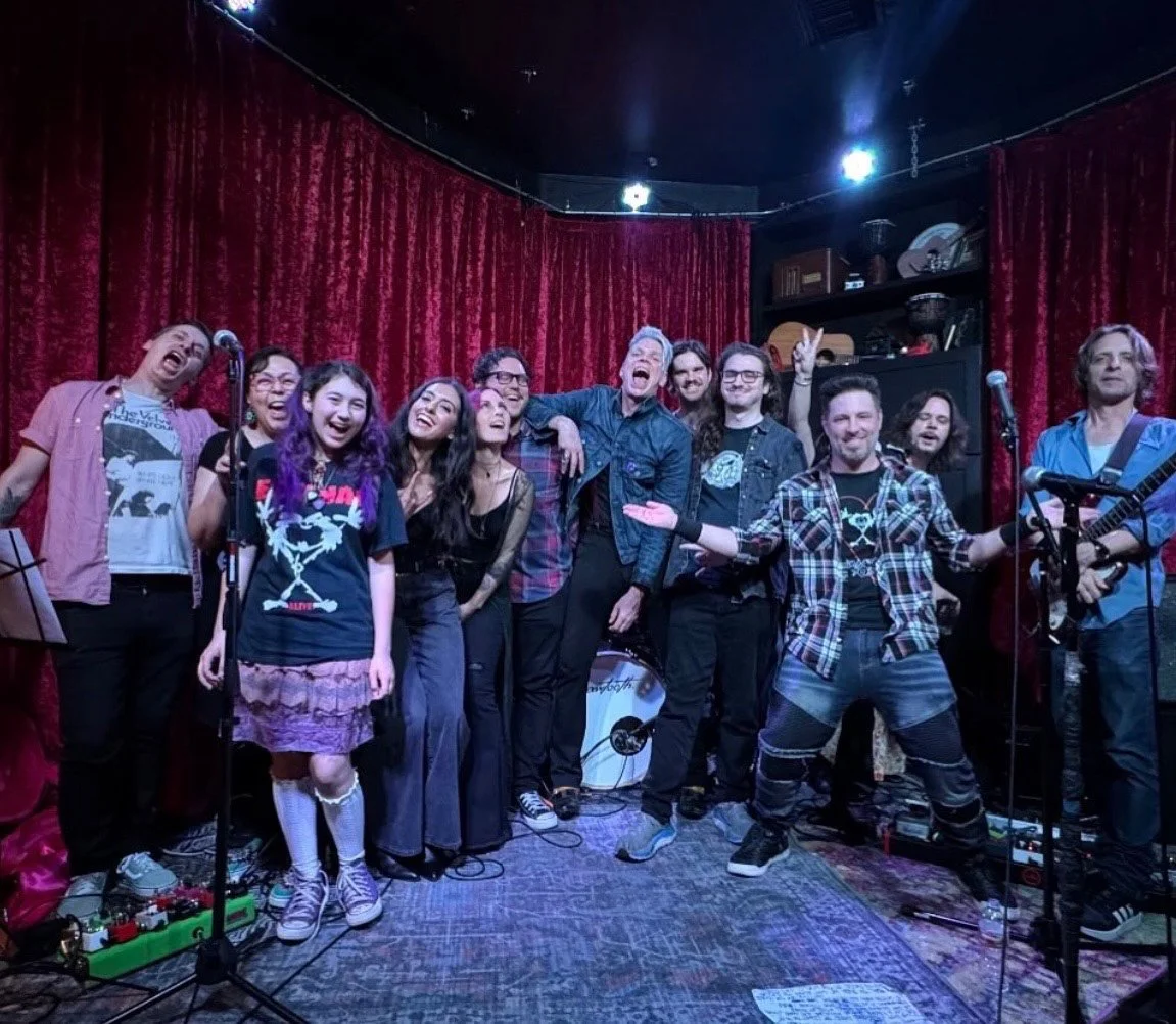 The Electric Moon Revue is a monthly residency at Universal Bar in North Hollywood & helps support our work while uplifting local Songwriters at the same time!