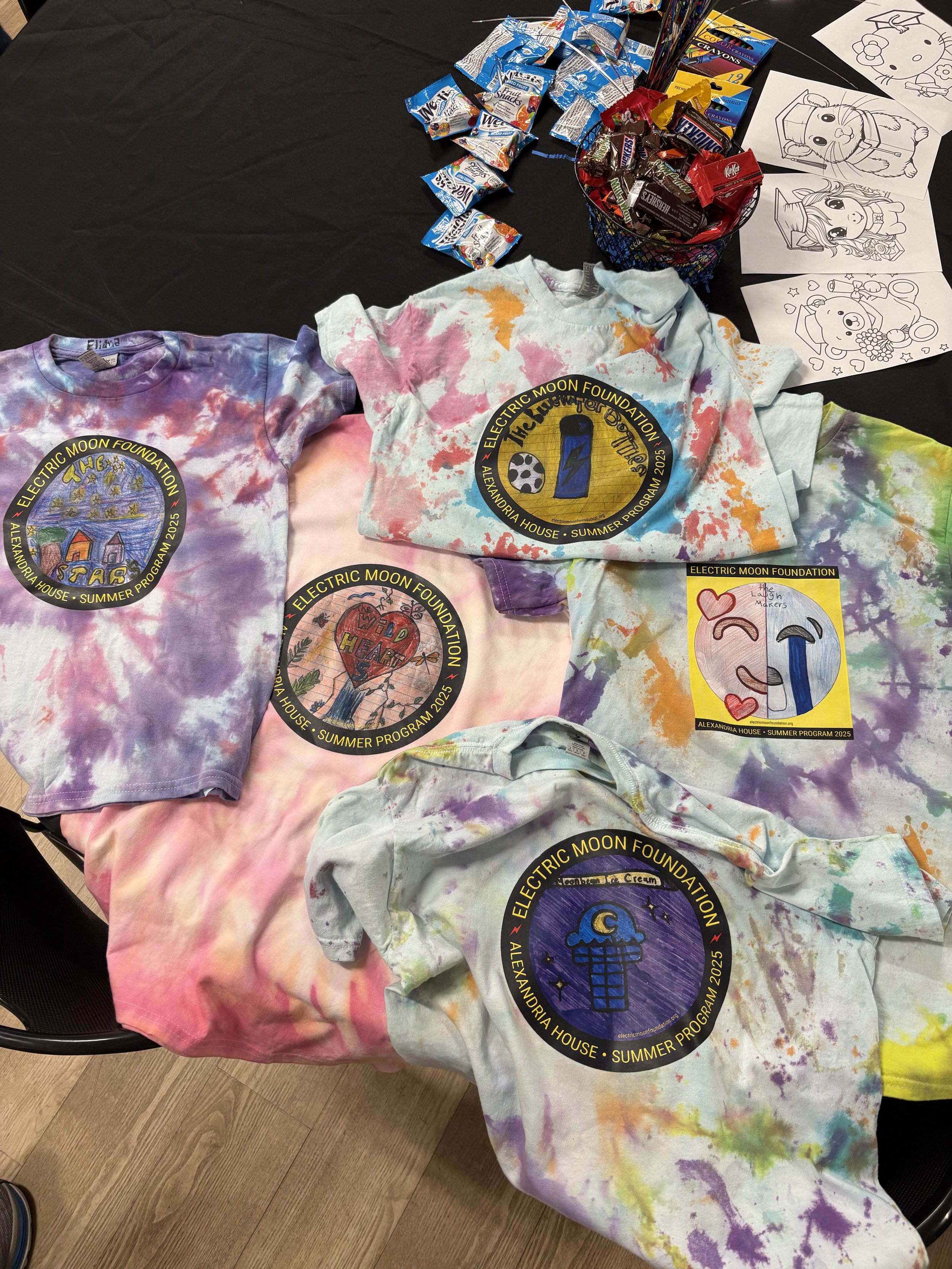 The youth have a chance to design their own band logo’s! Here are a few wonderful designs!