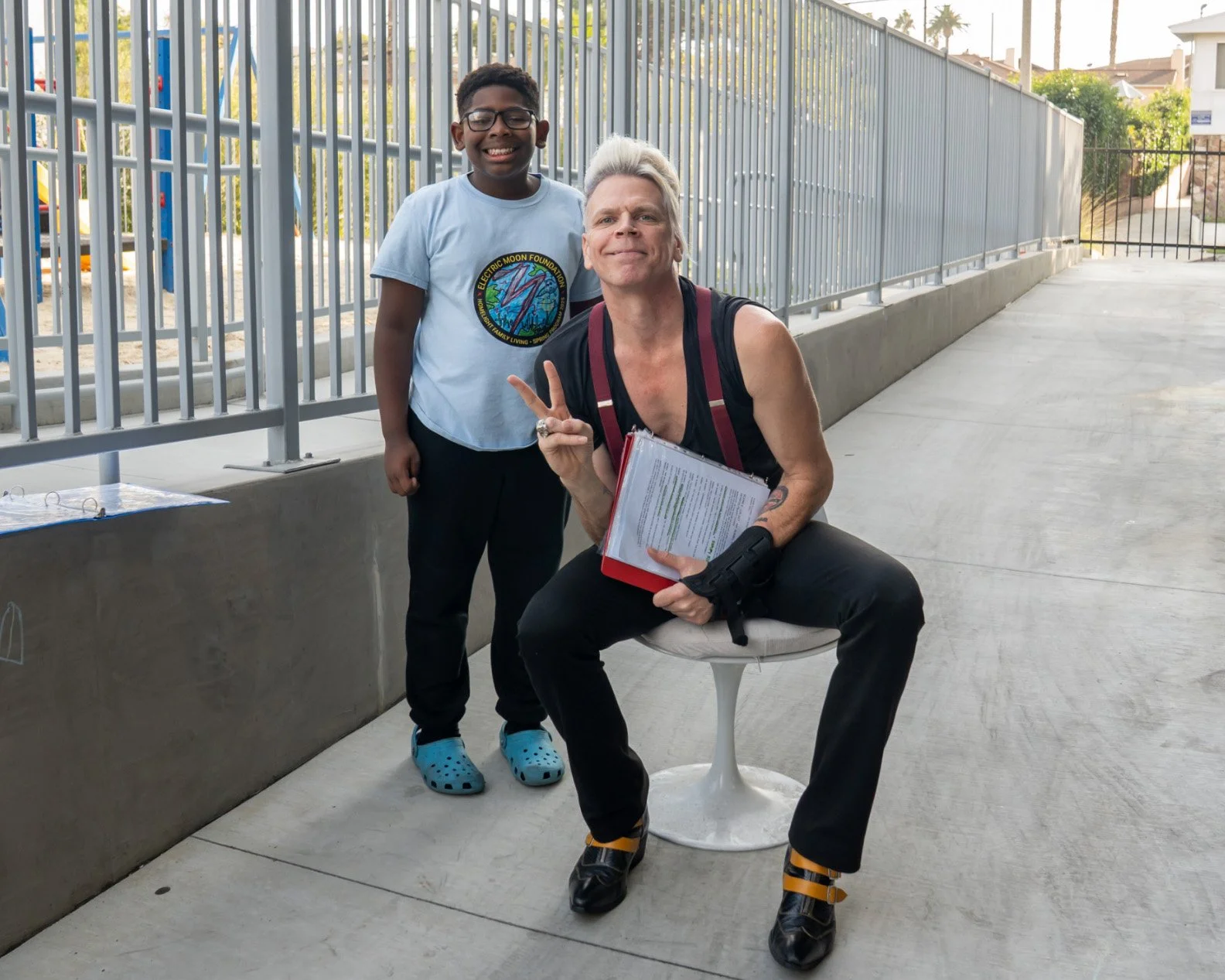 Rashad played the lead role in Mr. Bumbo & The Small Seeds & was featured in the Los Angeles Daily News!